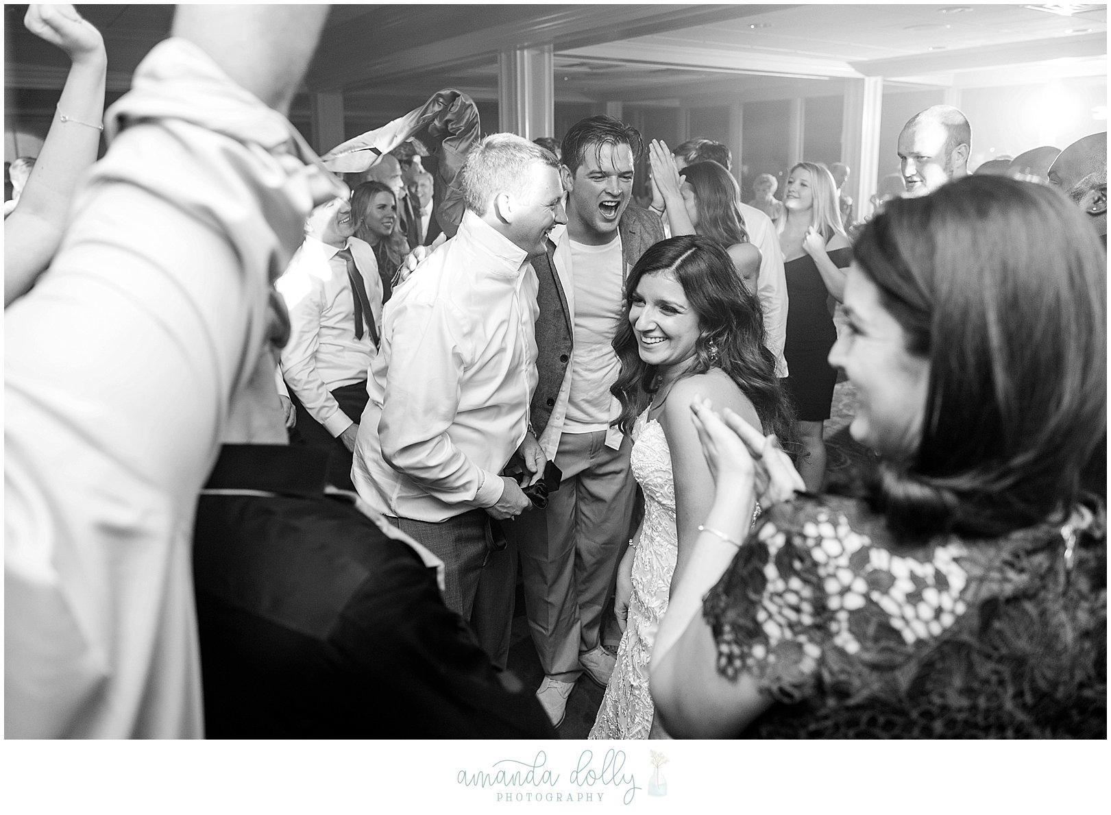 The Channel Club Monmouth Beach Wedding Photography