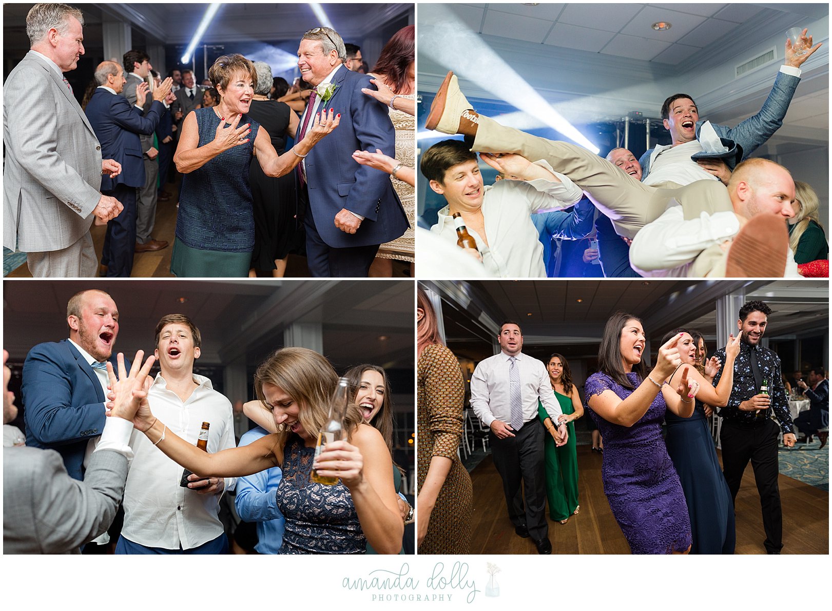 The Channel Club Monmouth Beach Wedding Photography