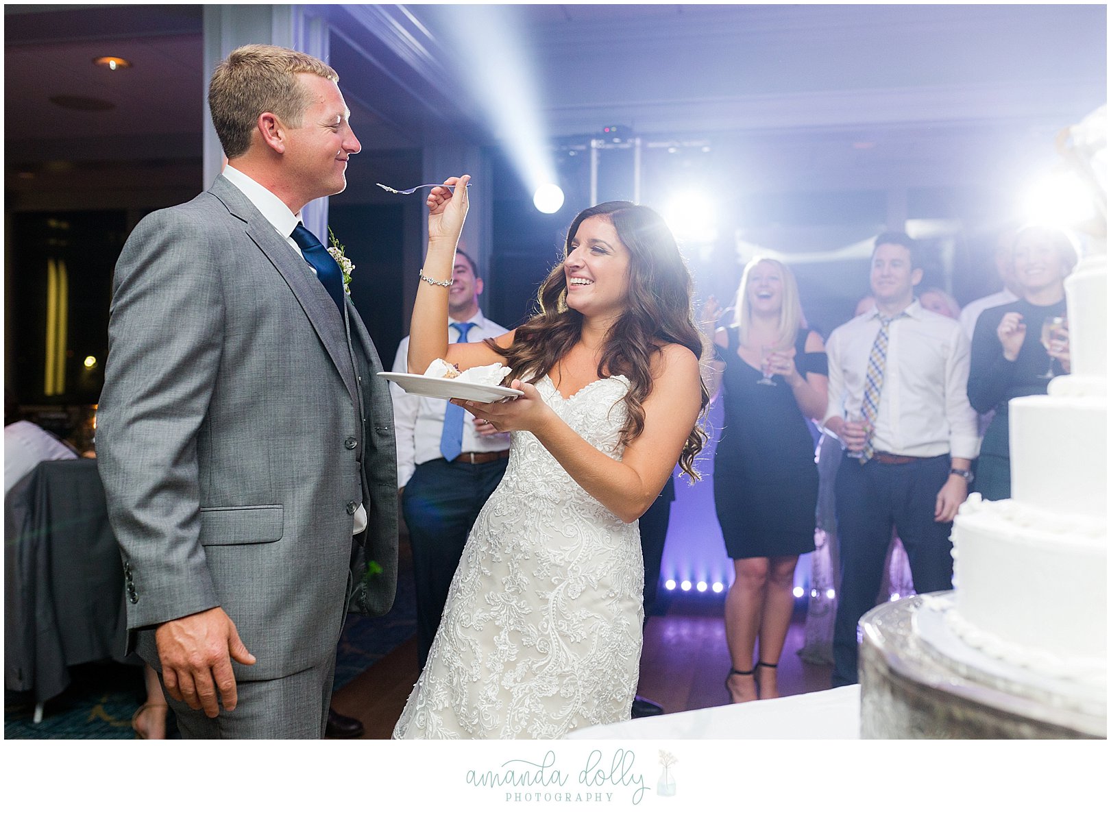 The Channel Club Monmouth Beach Wedding Photography