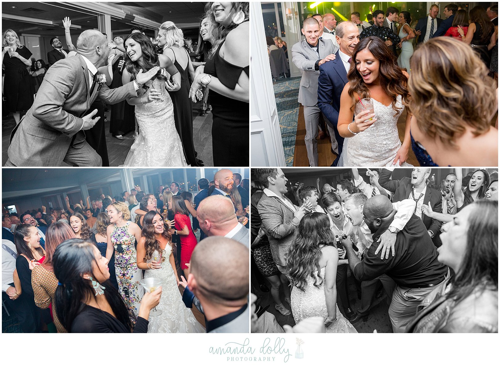 The Channel Club Monmouth Beach Wedding Photography