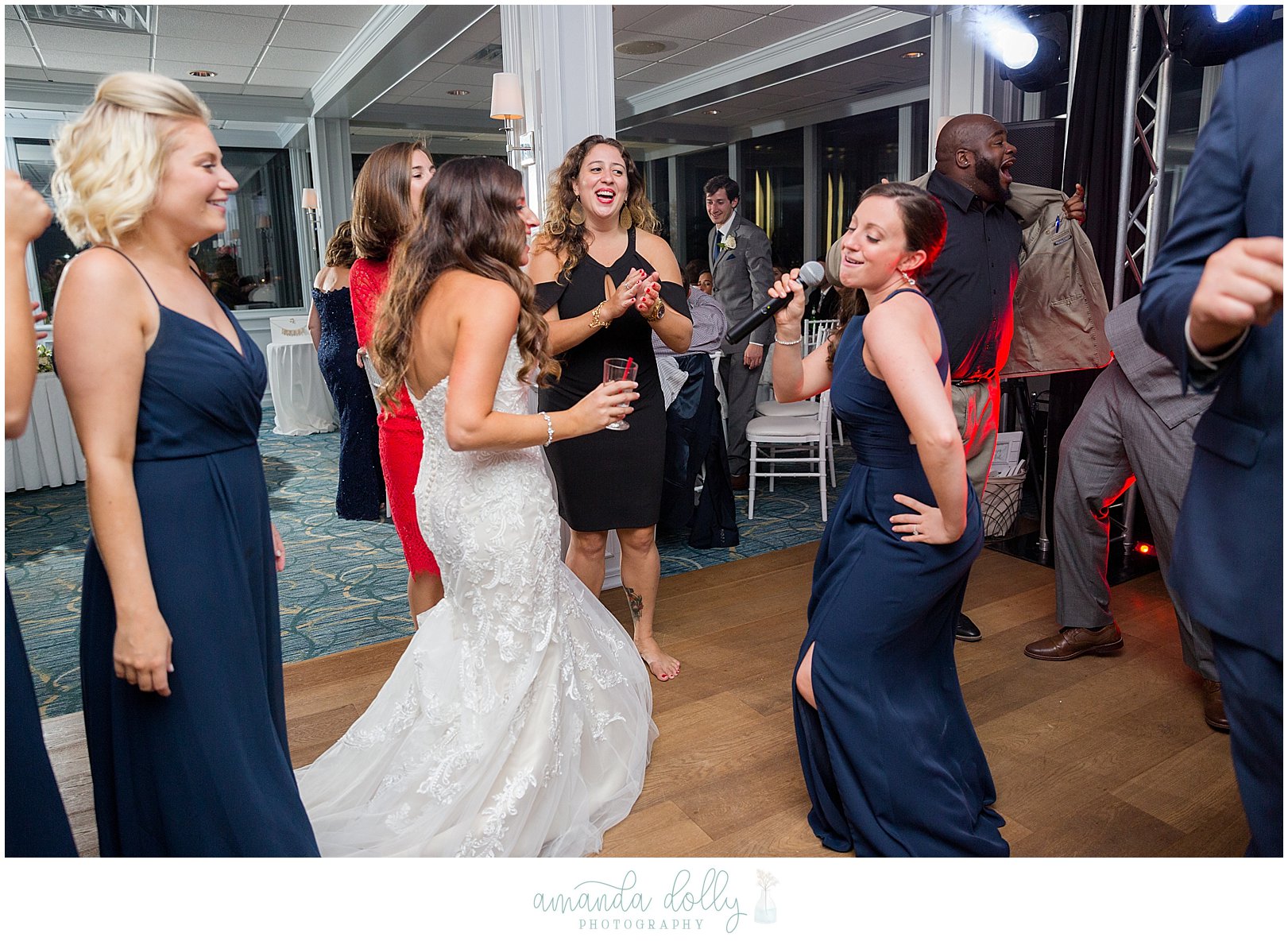 The Channel Club Monmouth Beach Wedding Photography