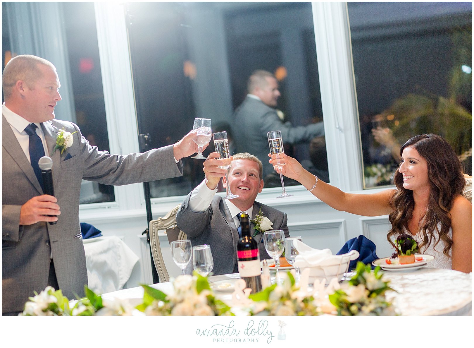 The Channel Club Monmouth Beach Wedding Photography