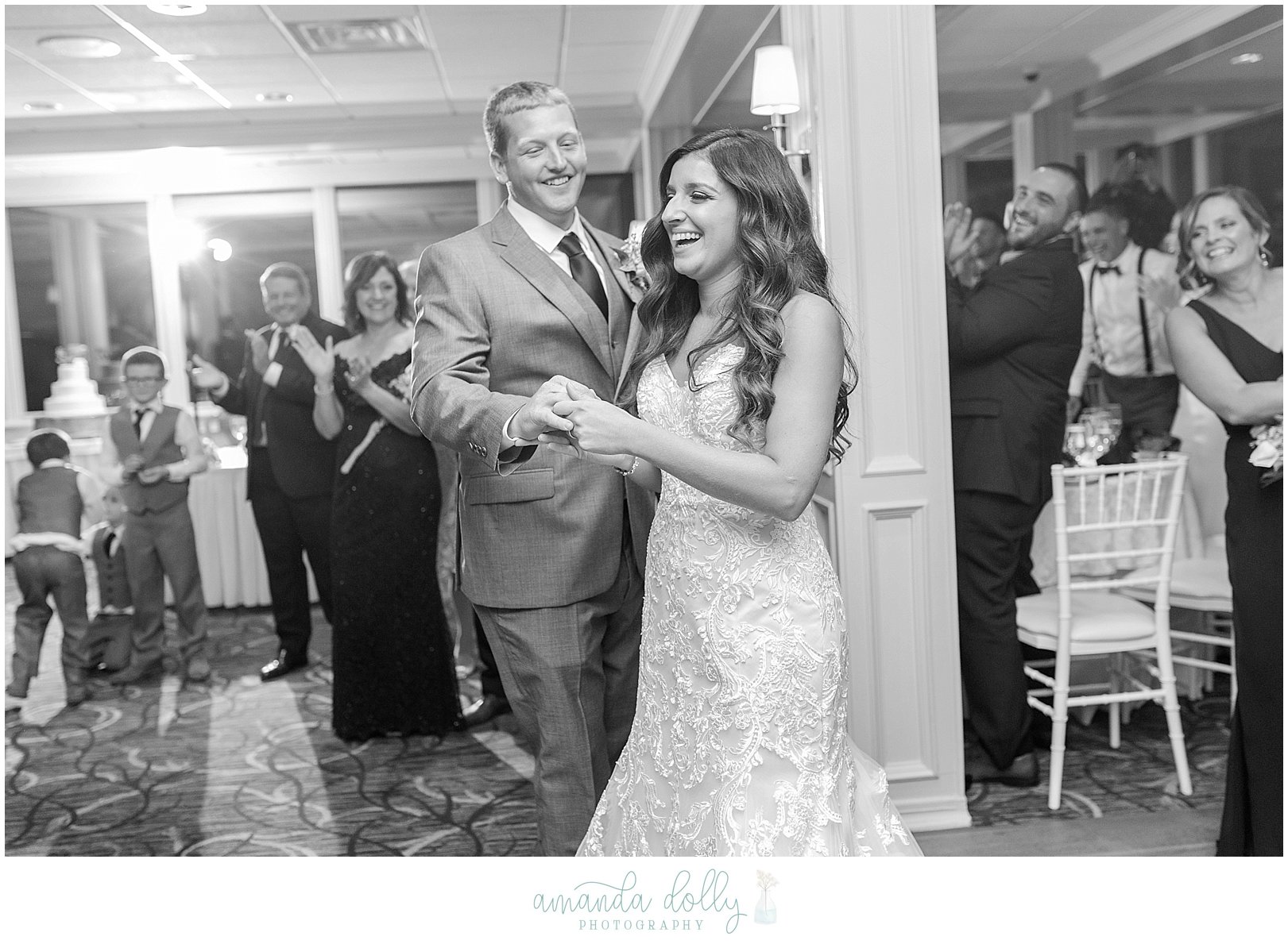 The Channel Club Monmouth Beach Wedding Photography