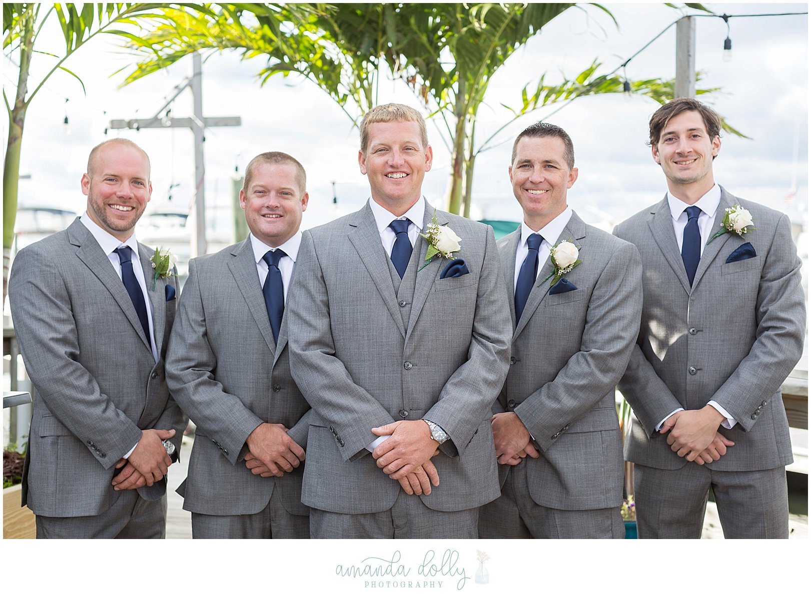 The Channel Club Monmouth Beach Wedding Photography