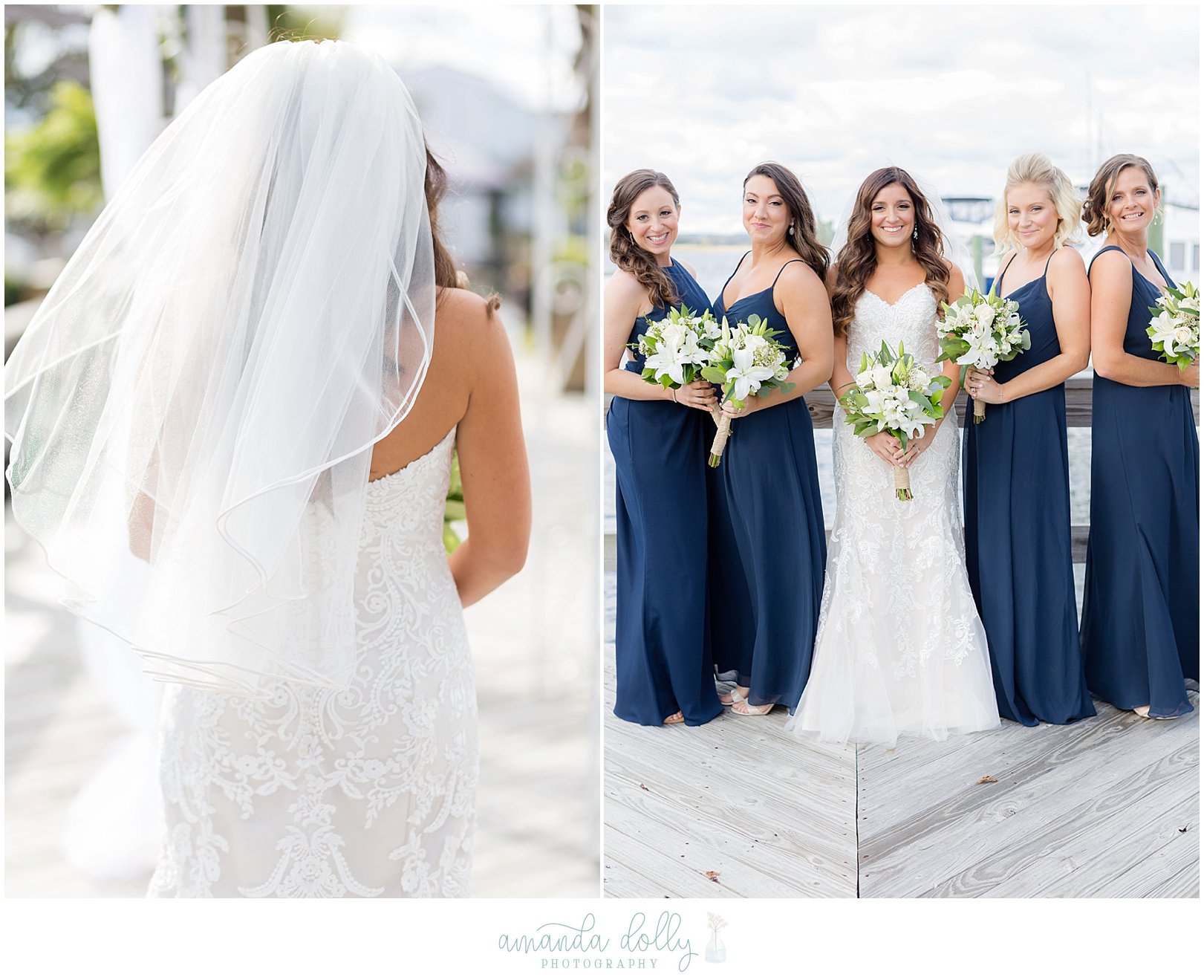 The Channel Club Monmouth Beach Wedding Photography