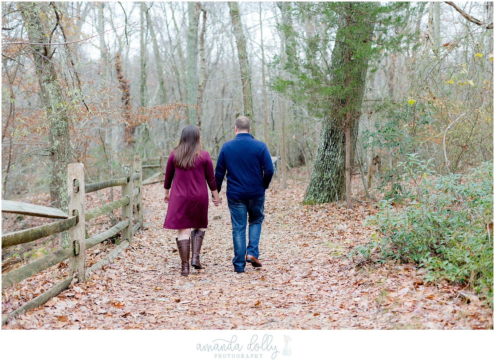 Allaire State Park Engagement Photography