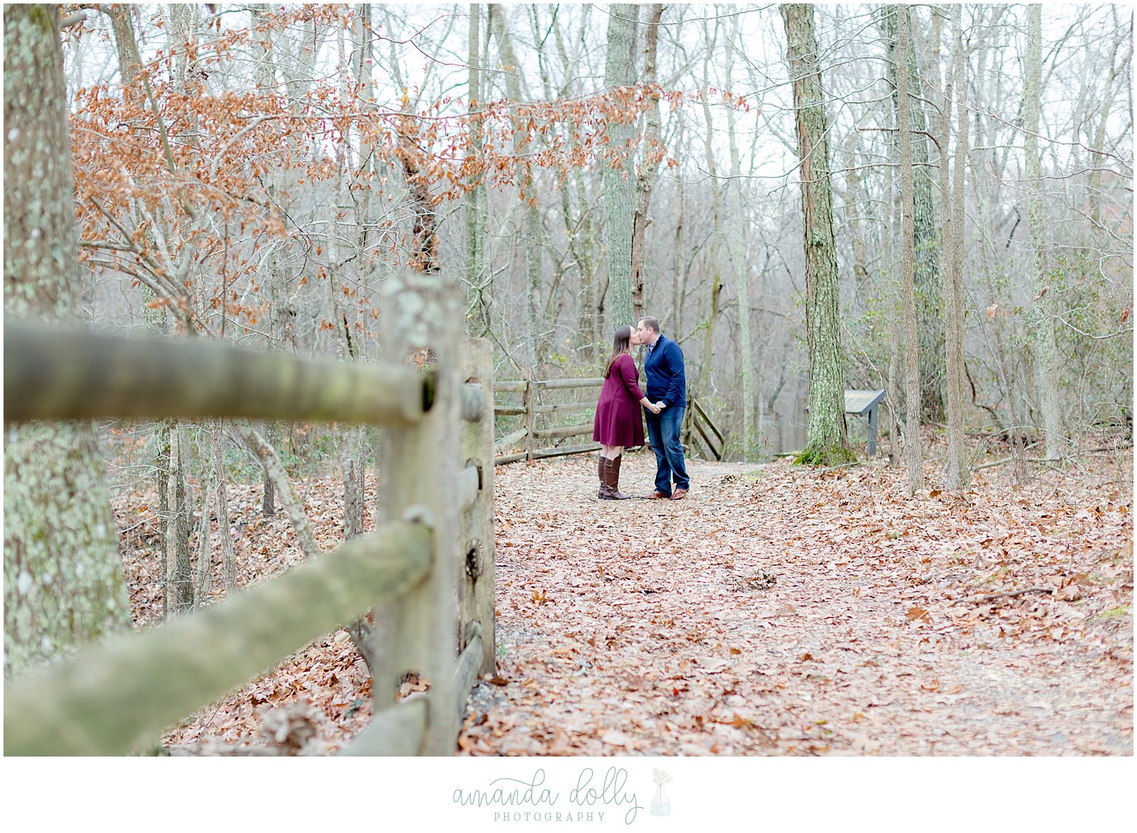 Allaire State Park Engagement Photography