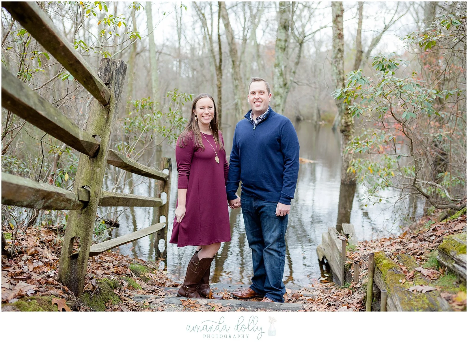 Allaire State Park Engagement Photography