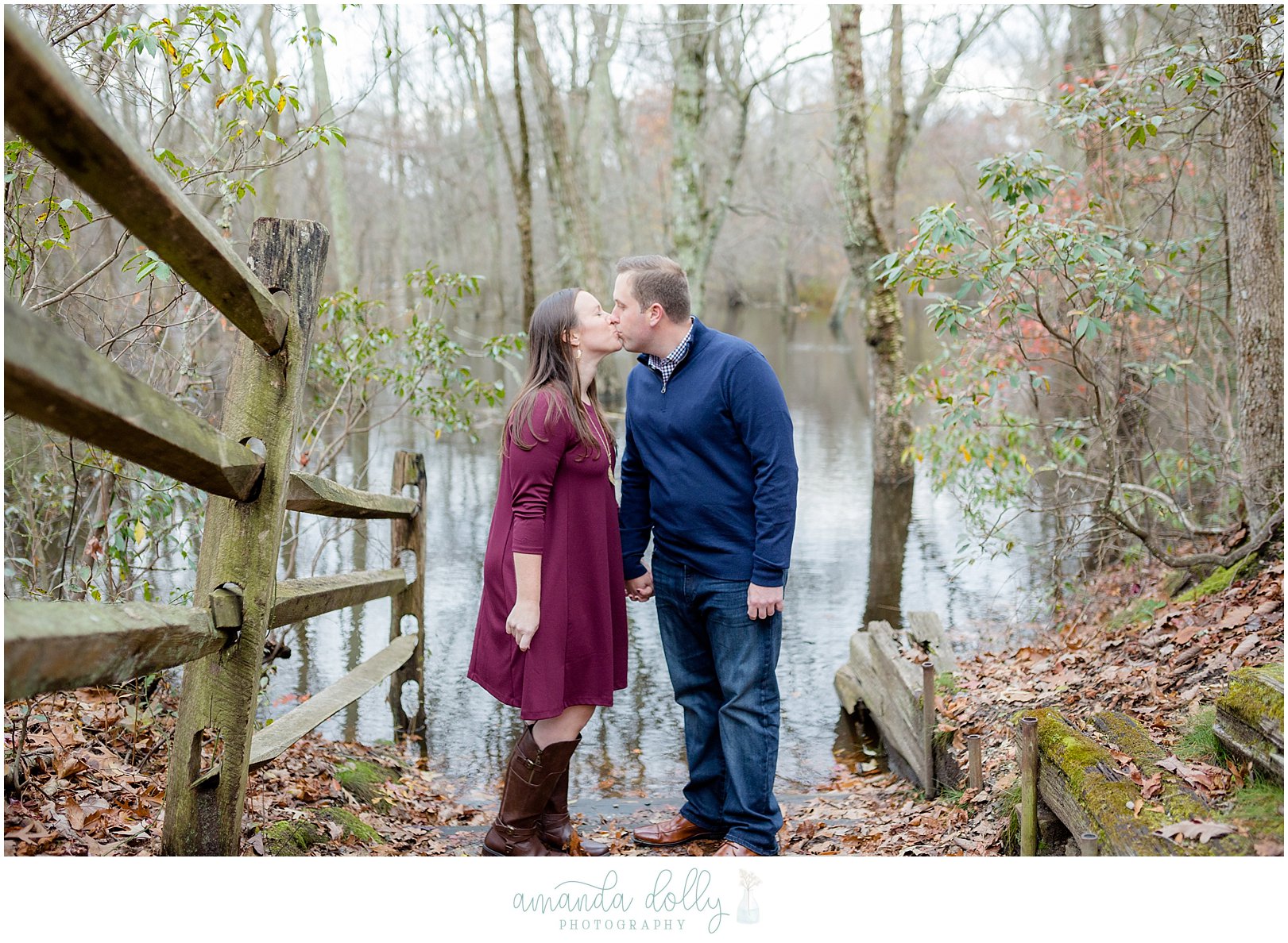 Allaire State Park Engagement Photography