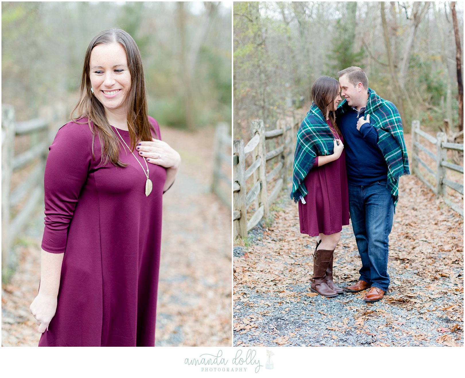 Allaire State Park Engagement Photography