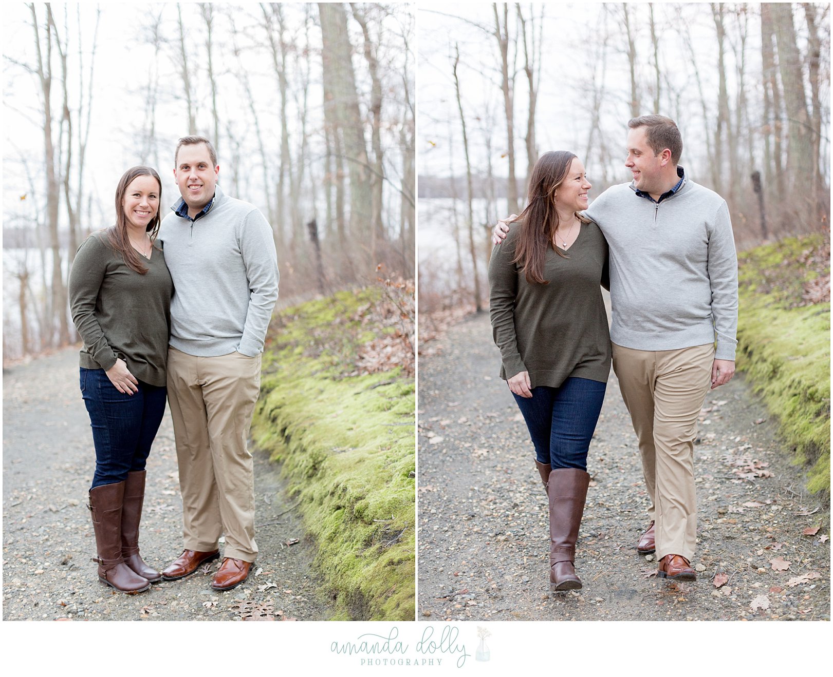 Allaire State Park Engagement Photography