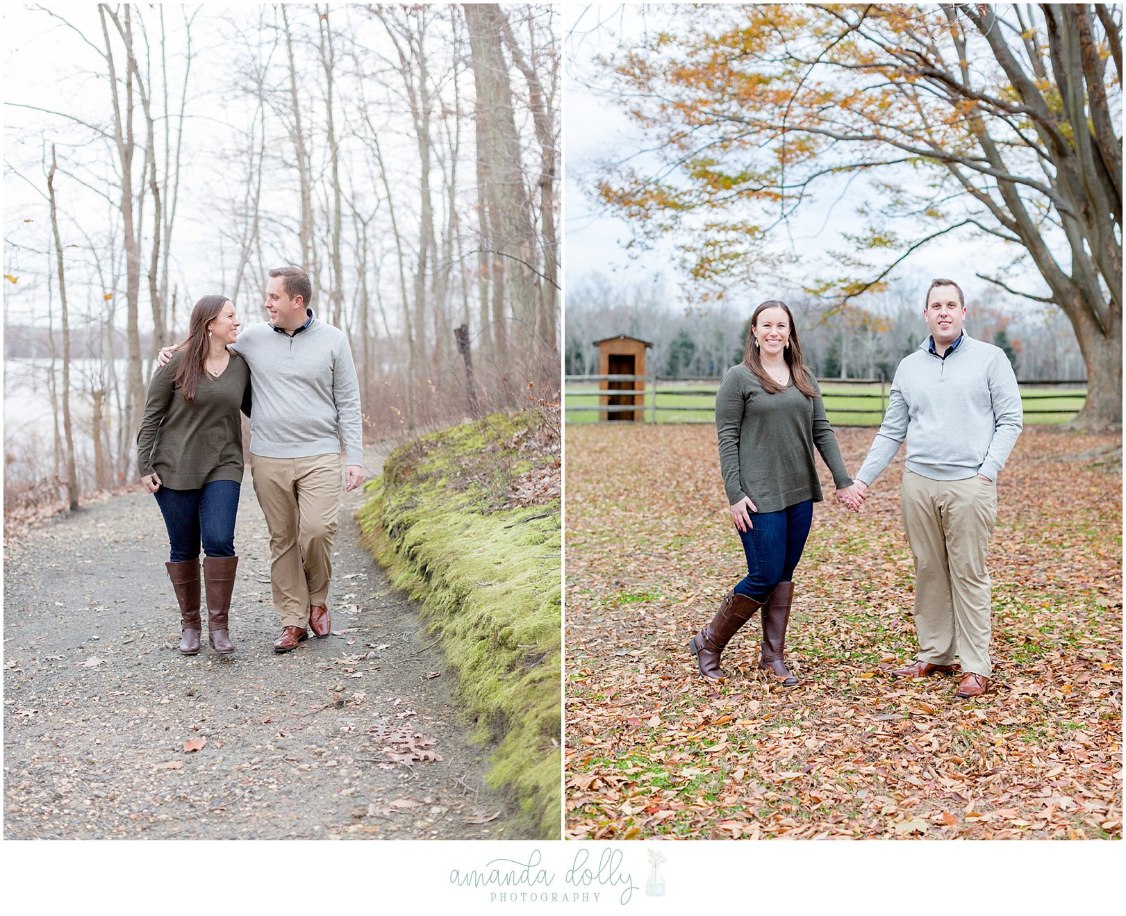 Allaire State Park Engagement Photography