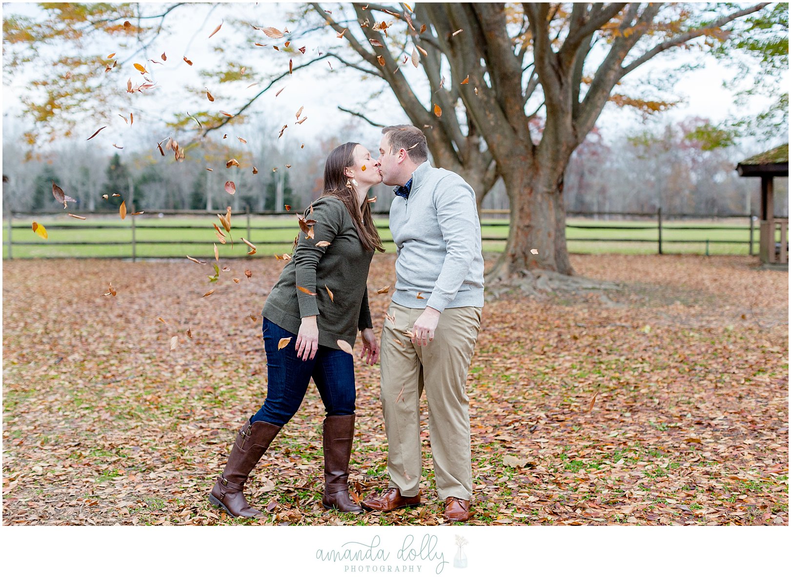 Allaire State Park Engagement Photography