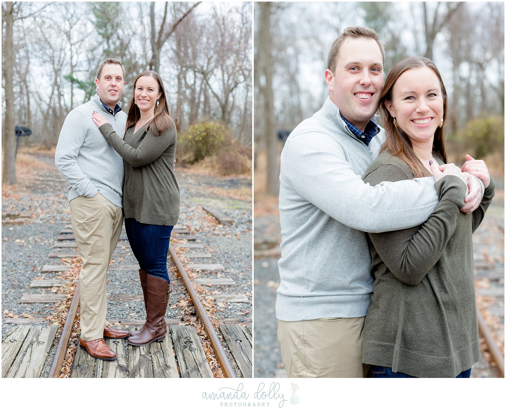 Allaire State Park Engagement Photography