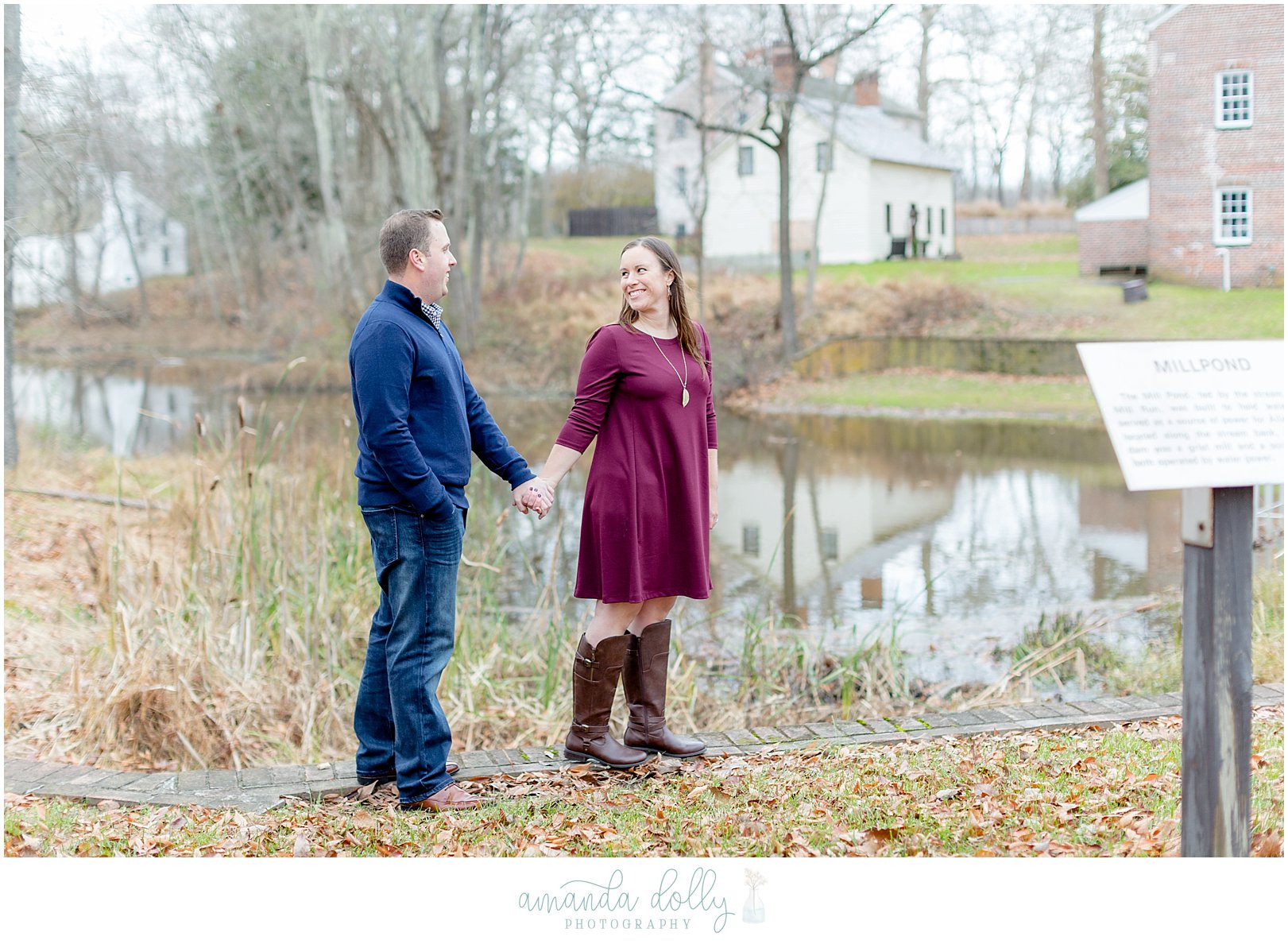 Allaire State Park Engagement Photography