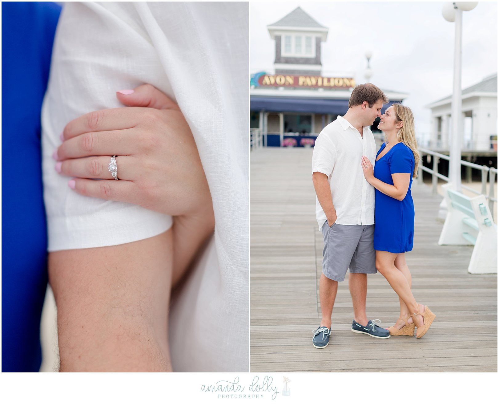 Avon-By-The-Sea NJ Engagement Photography