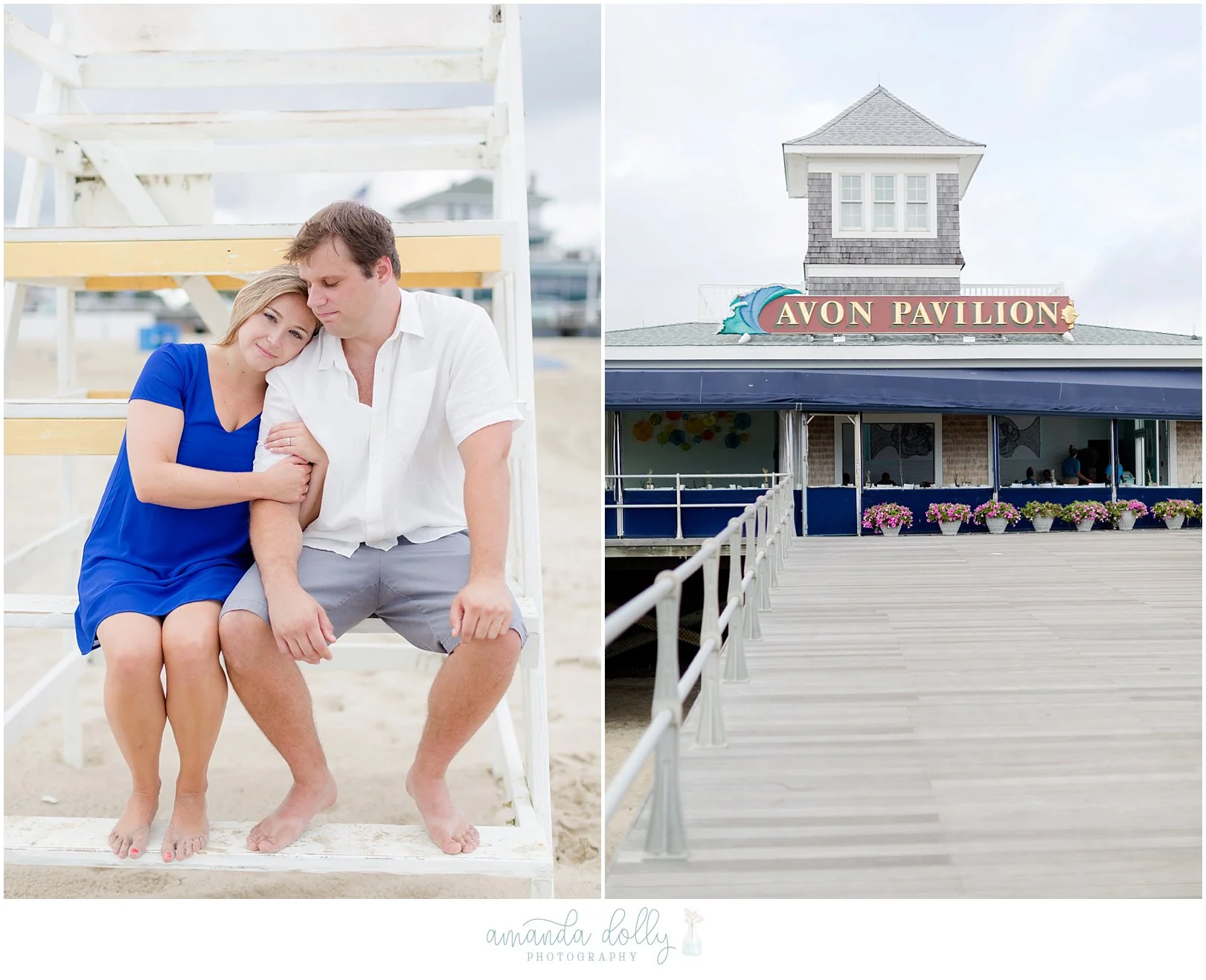 Avon-By-The-Sea NJ Engagement Photography