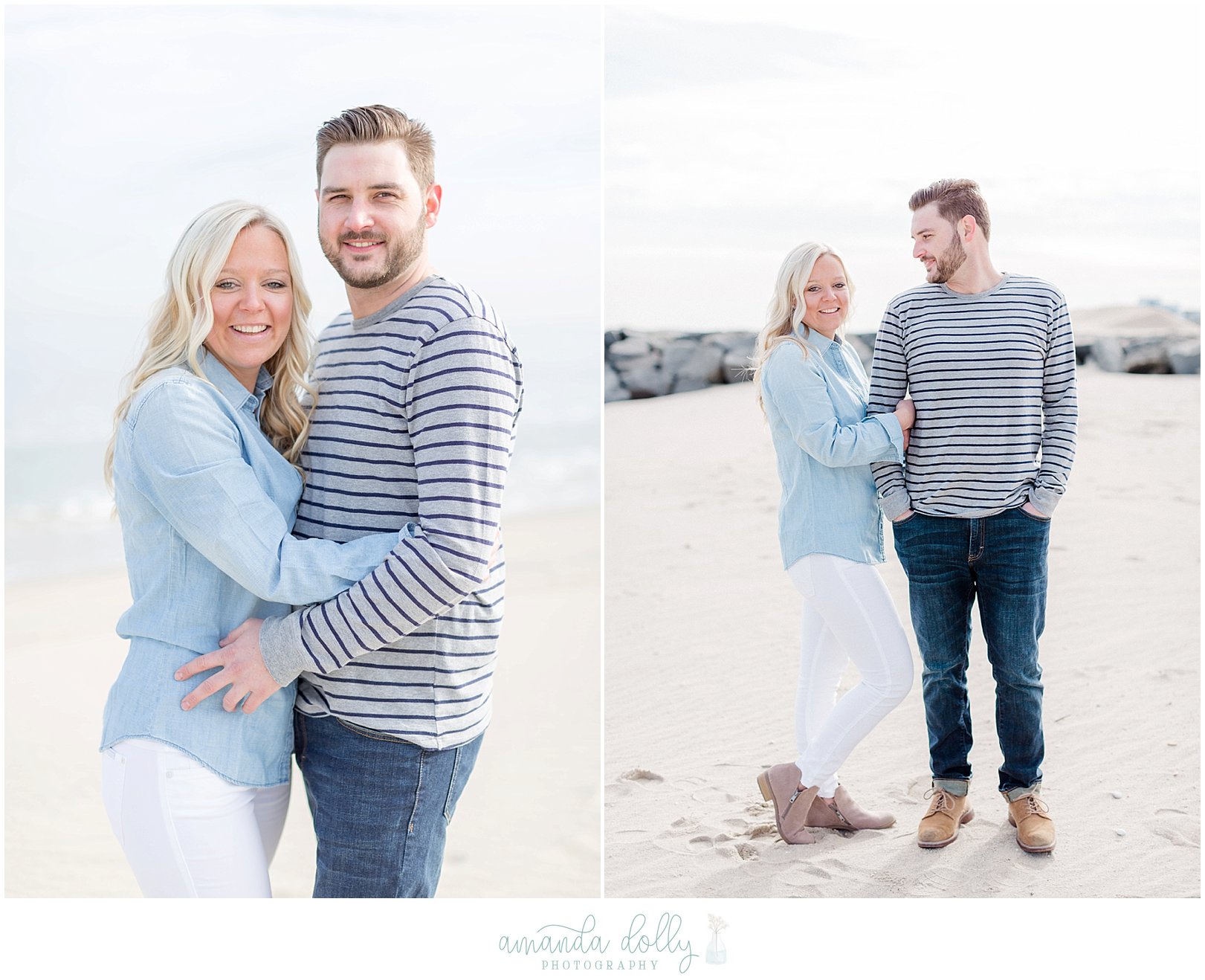 Sea Bright NJ Engagement Photography