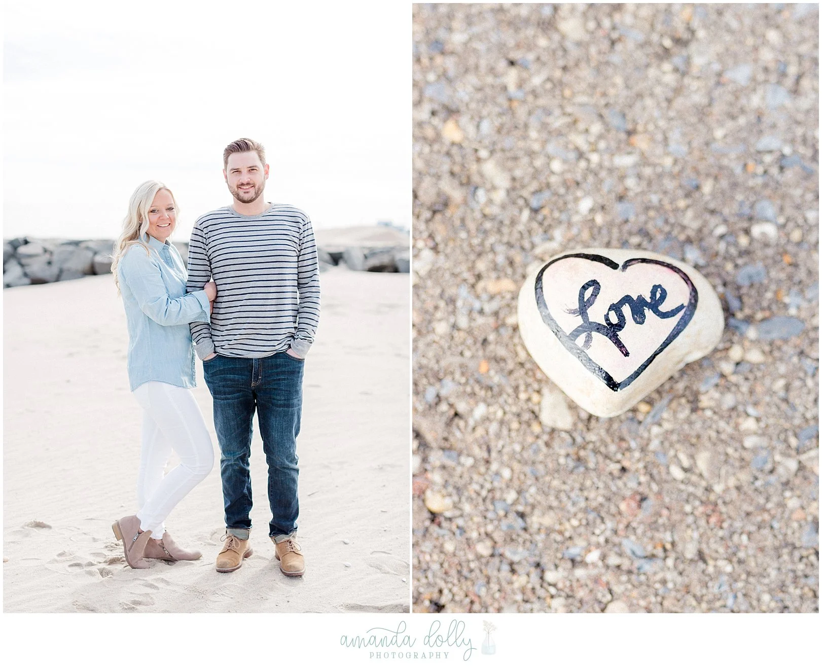 Sea Bright NJ Engagement Photography