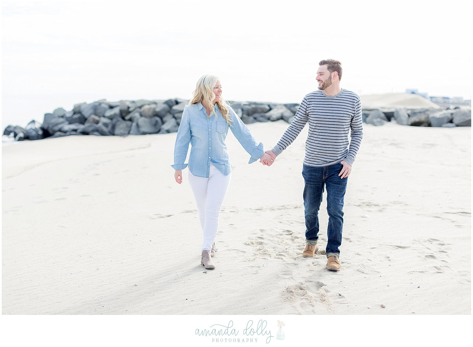 Sea Bright NJ Engagement Photography