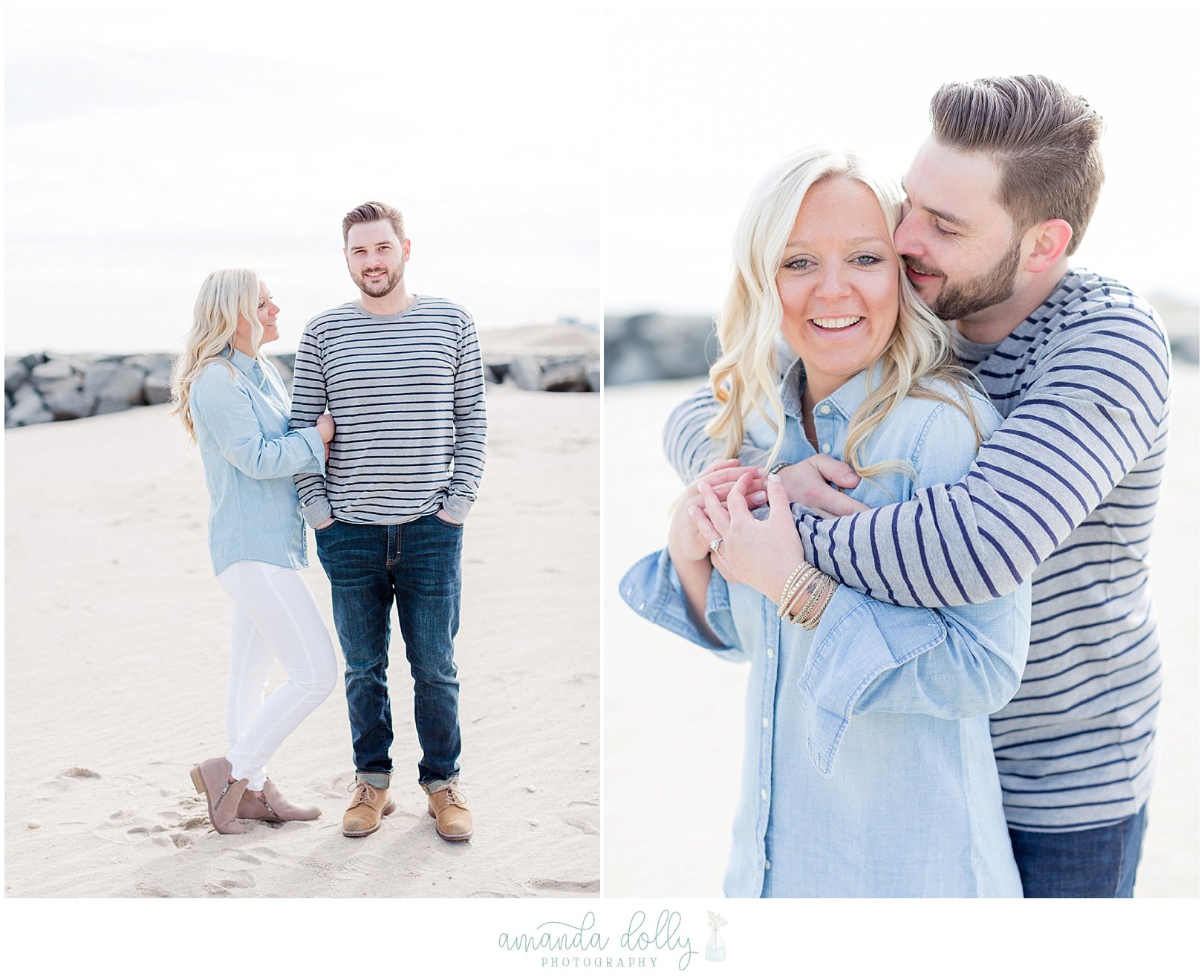 Sea Bright NJ Engagement Photography