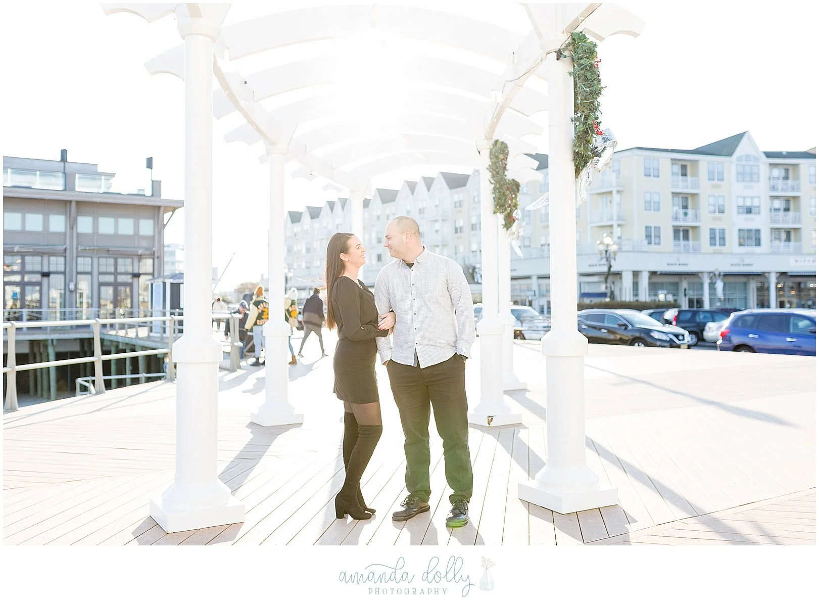 Pier Village Engagement Photography