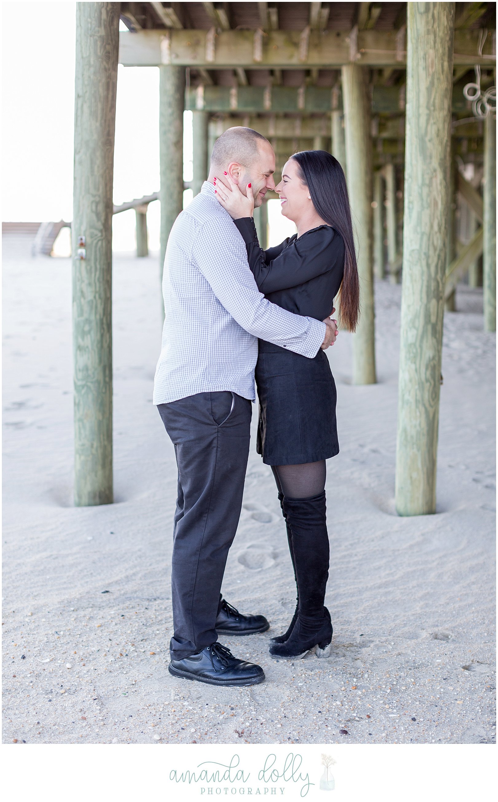 Pier Village Engagement Photography