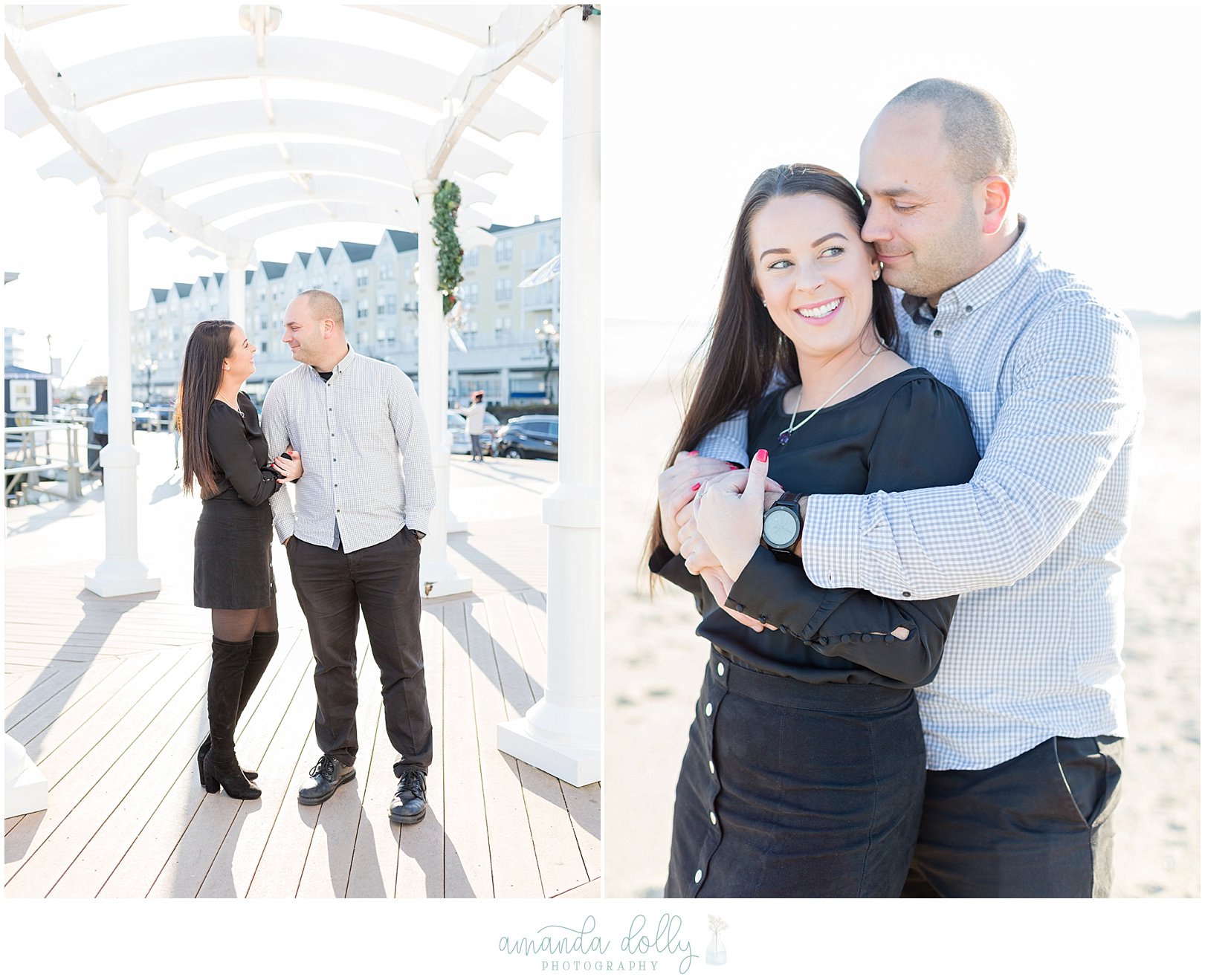 Pier Village Engagement Photography