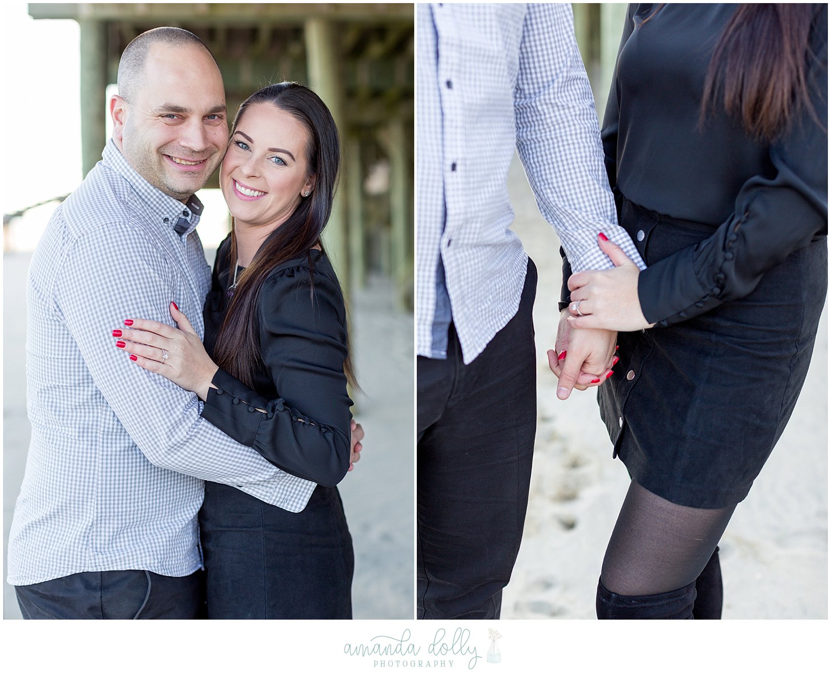 Pier Village Engagement Photography