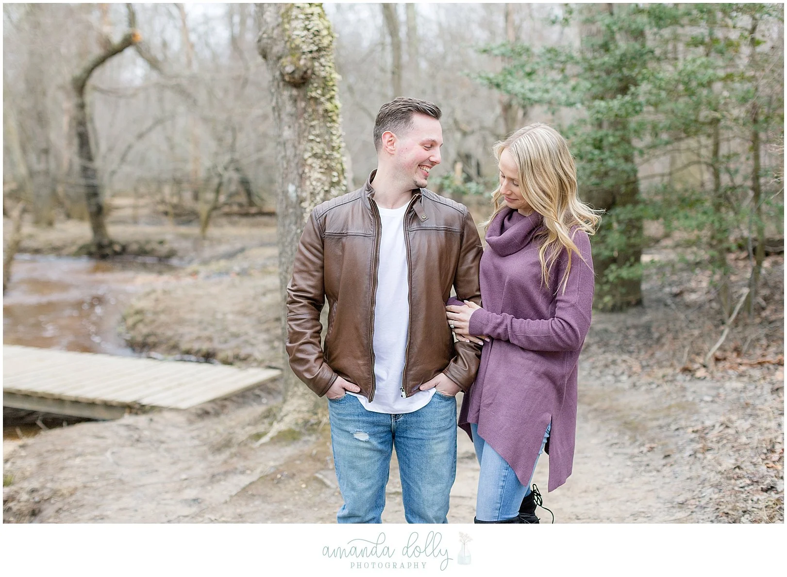 Allaire State Park Engagement Photography