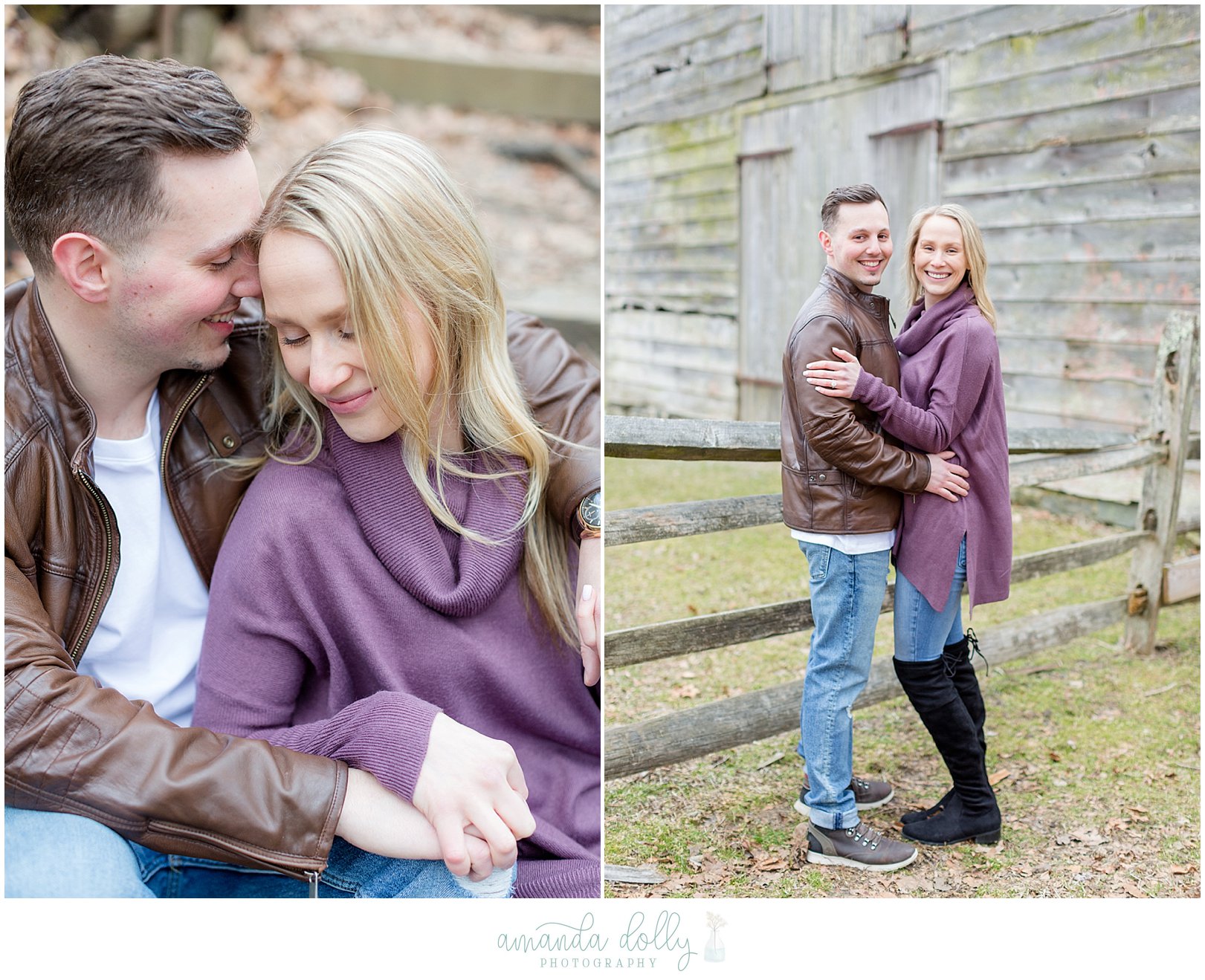 Allaire State Park Engagement Photography