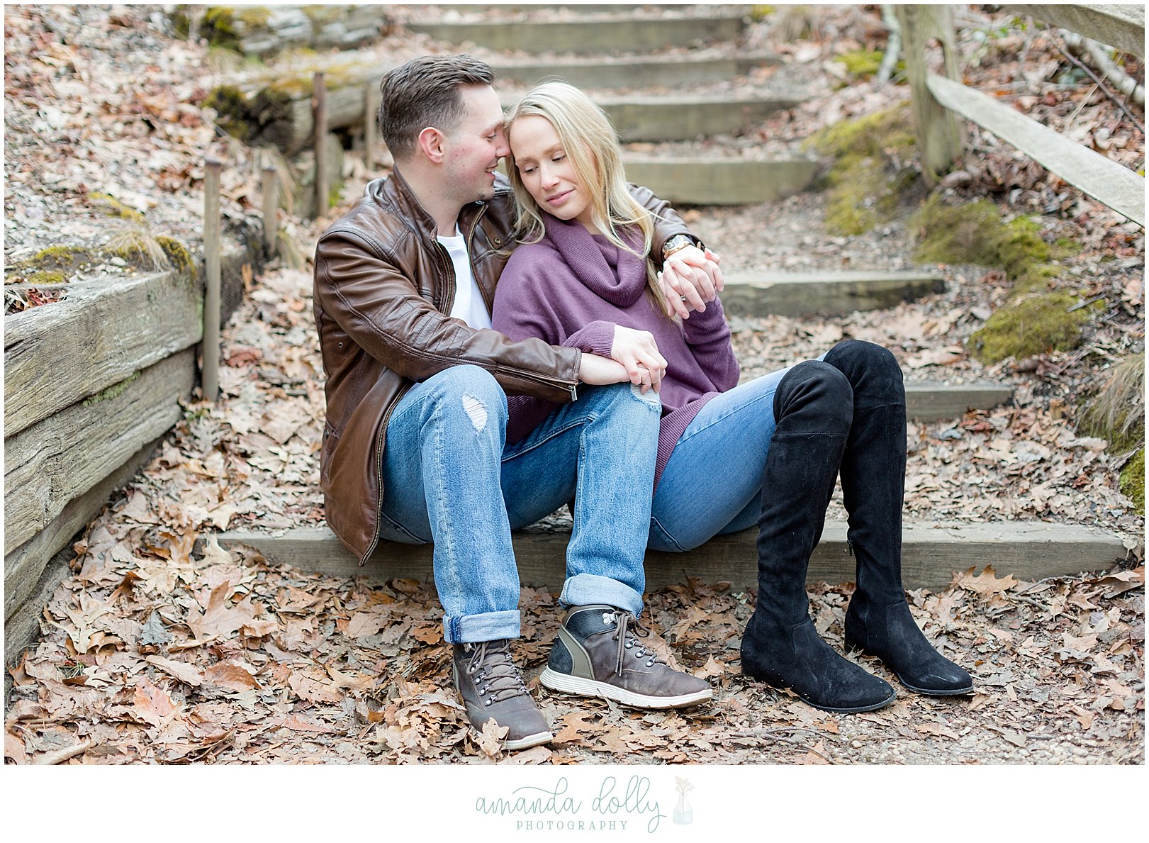 Allaire State Park Engagement Photography