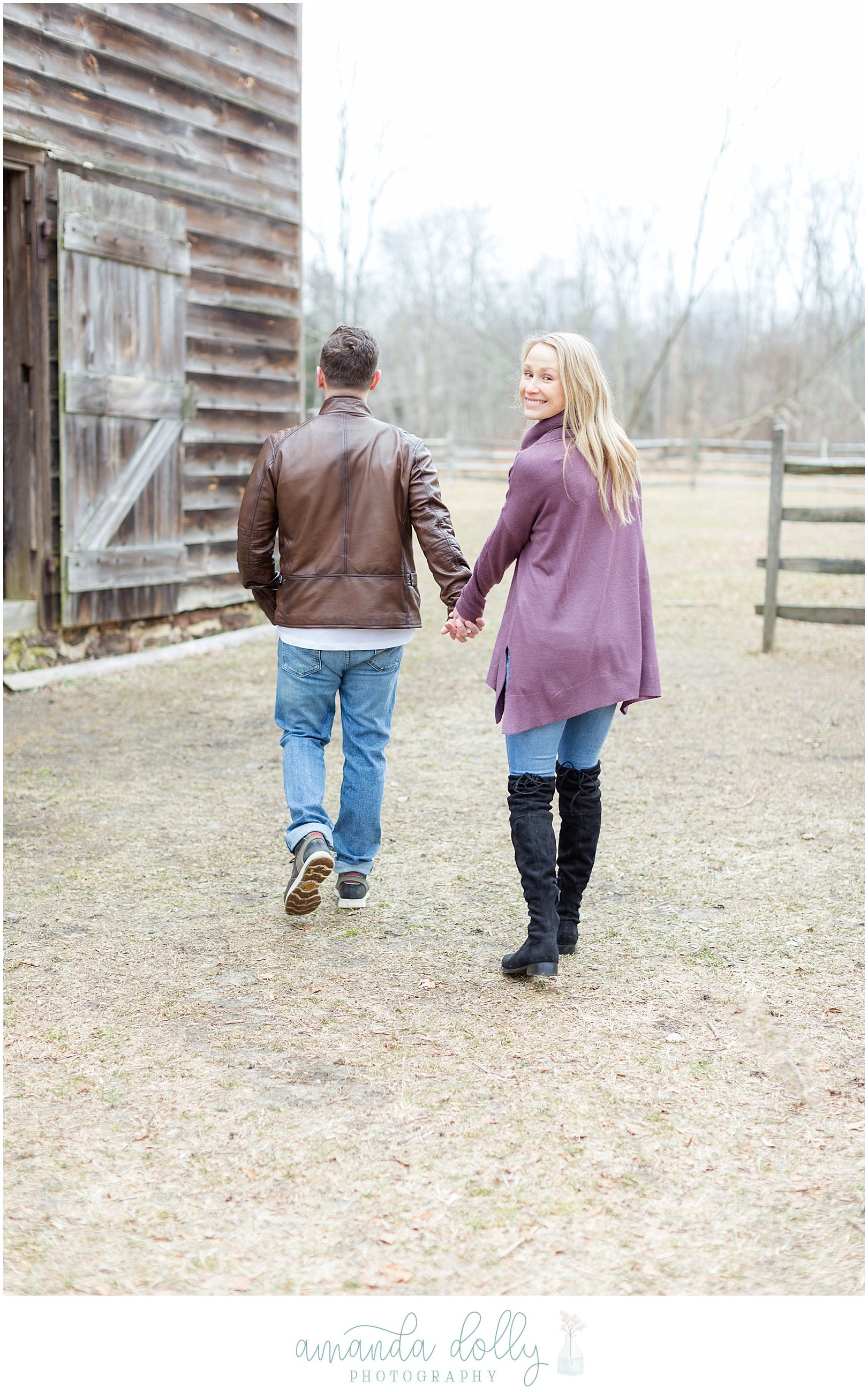 Allaire State Park Engagement Photography