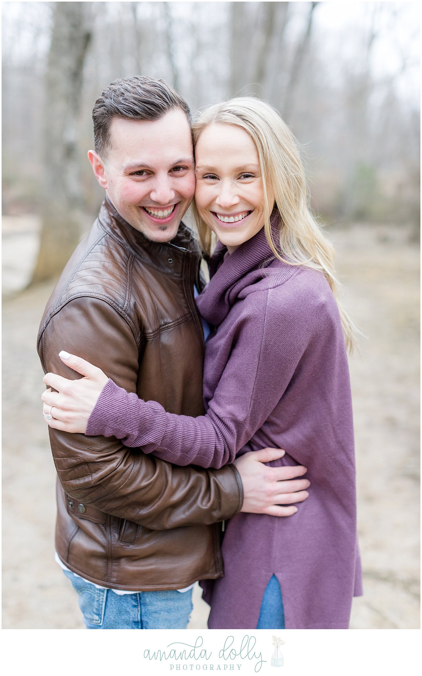 Allaire State Park Engagement Photography