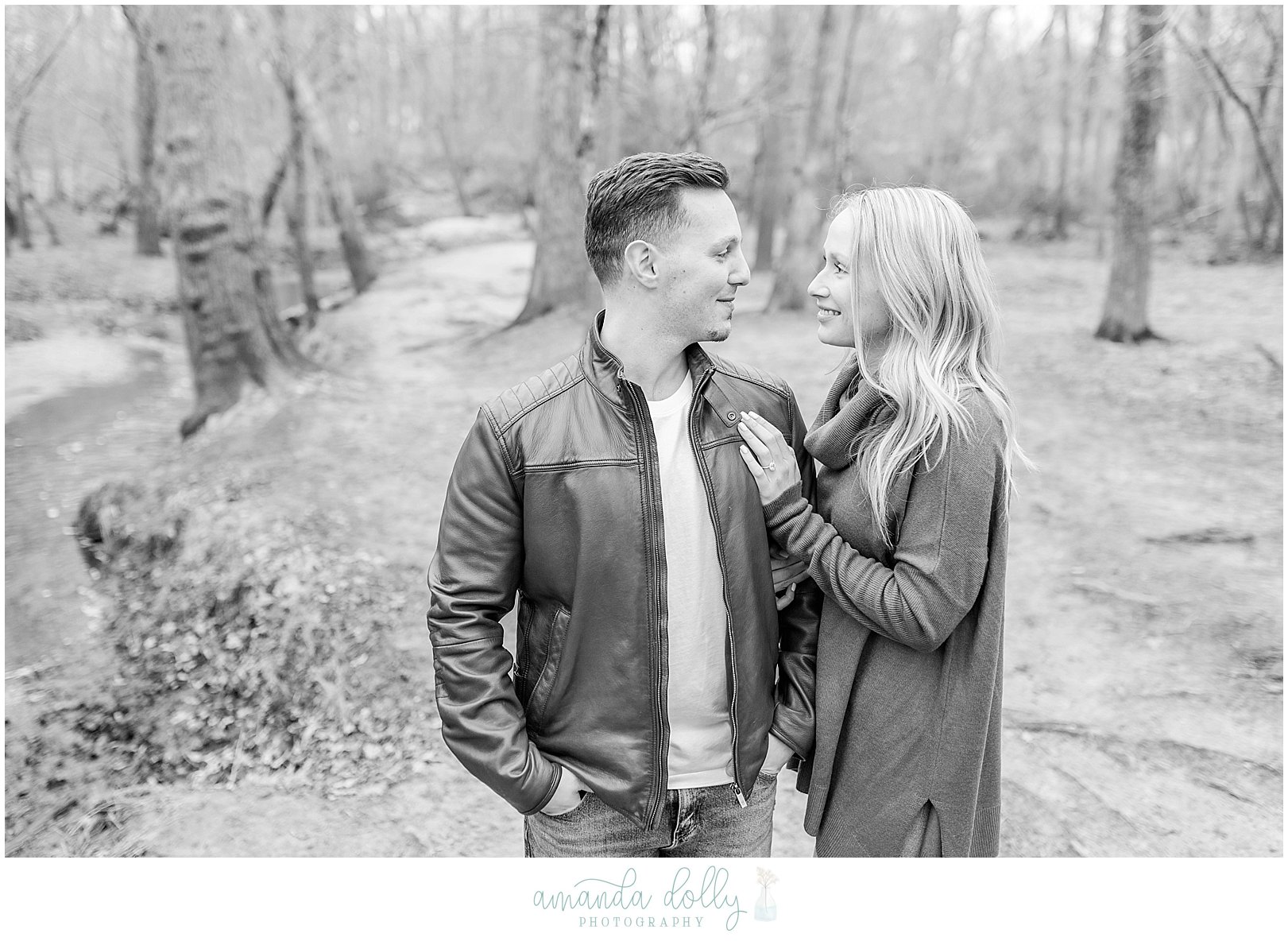 Allaire State Park Engagement Photography