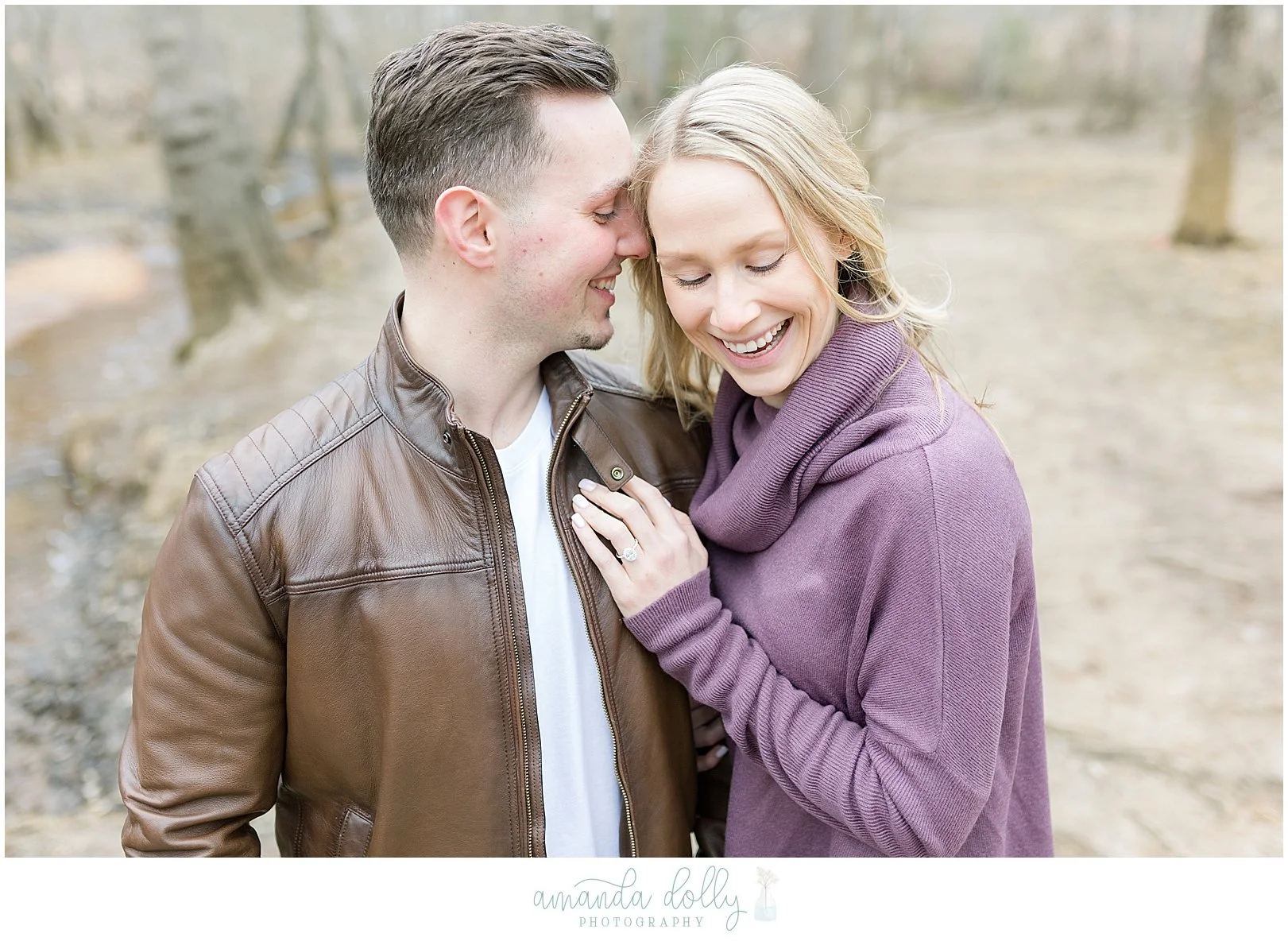 Allaire State Park Engagement Photography