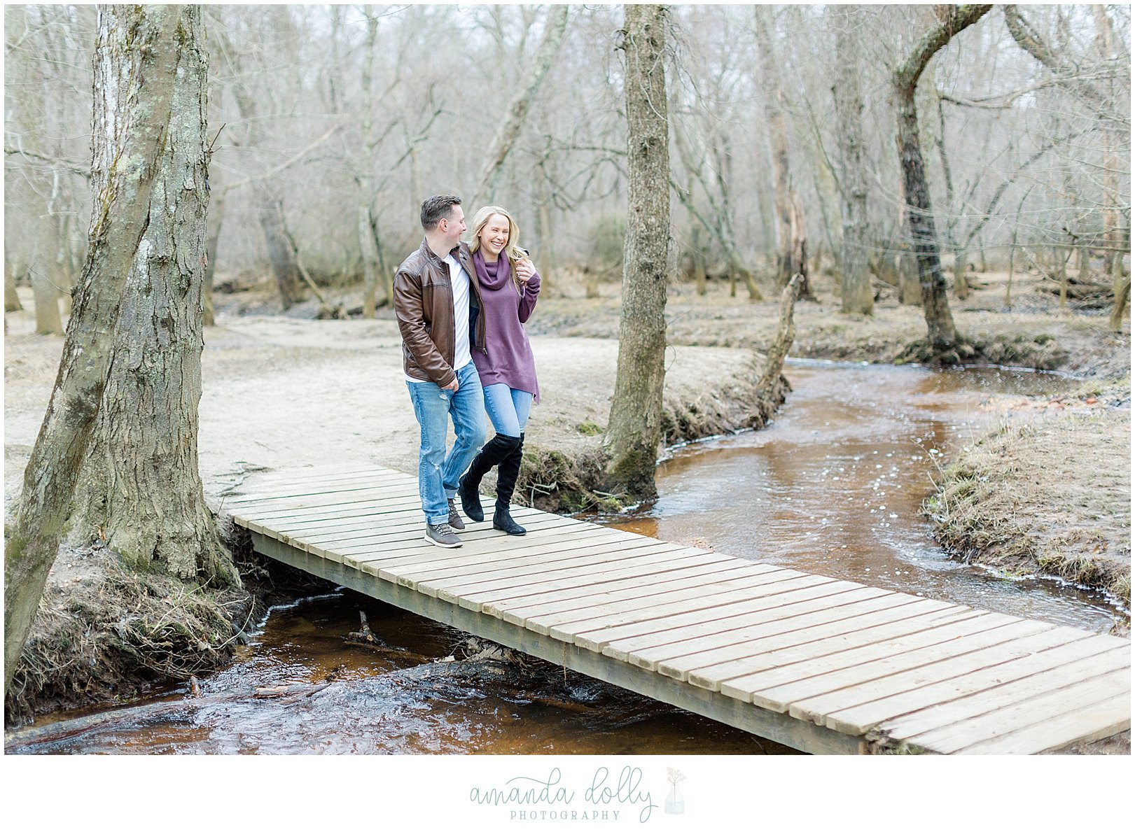 Allaire State Park Engagement Photography