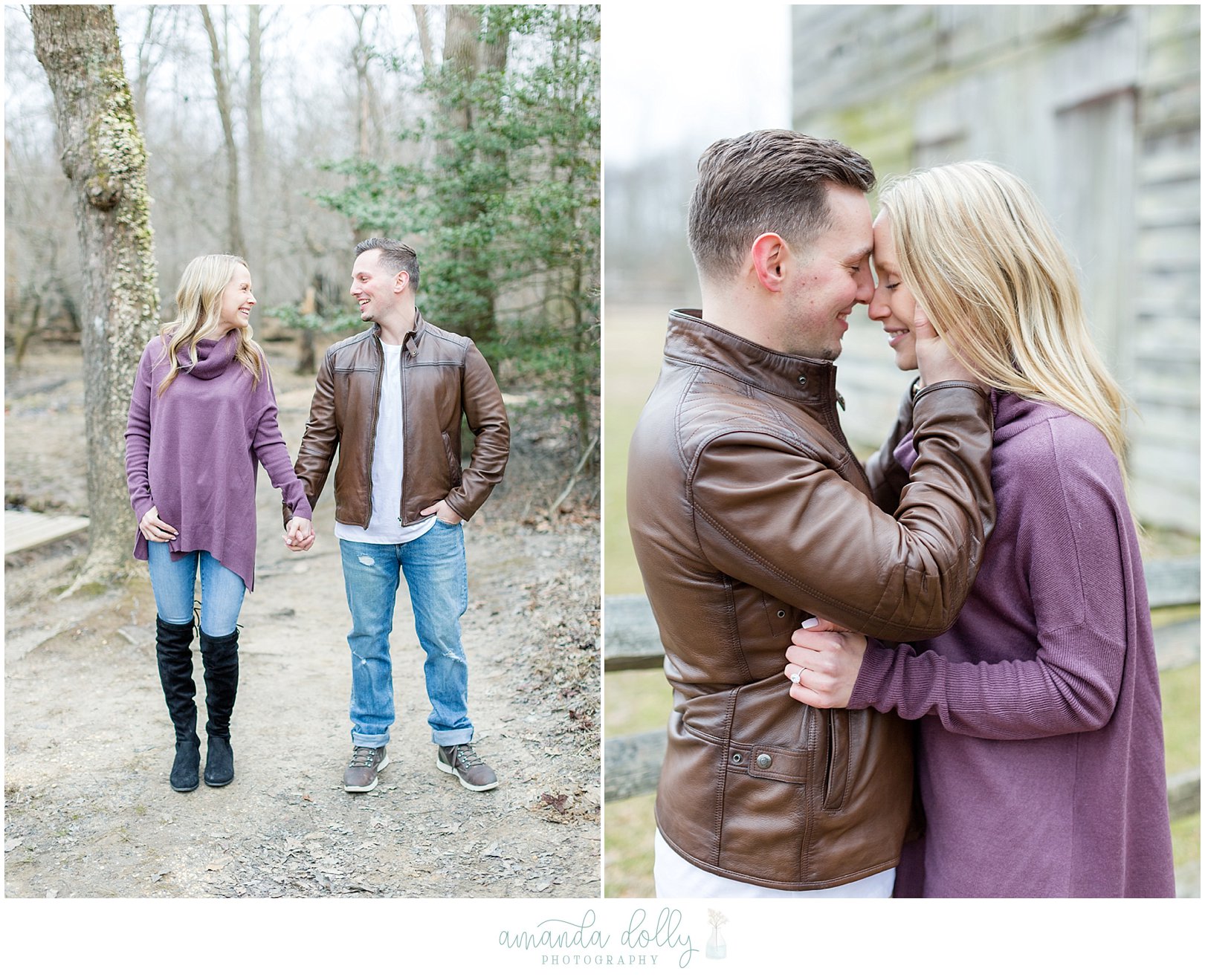 Allaire State Park Engagement Photography