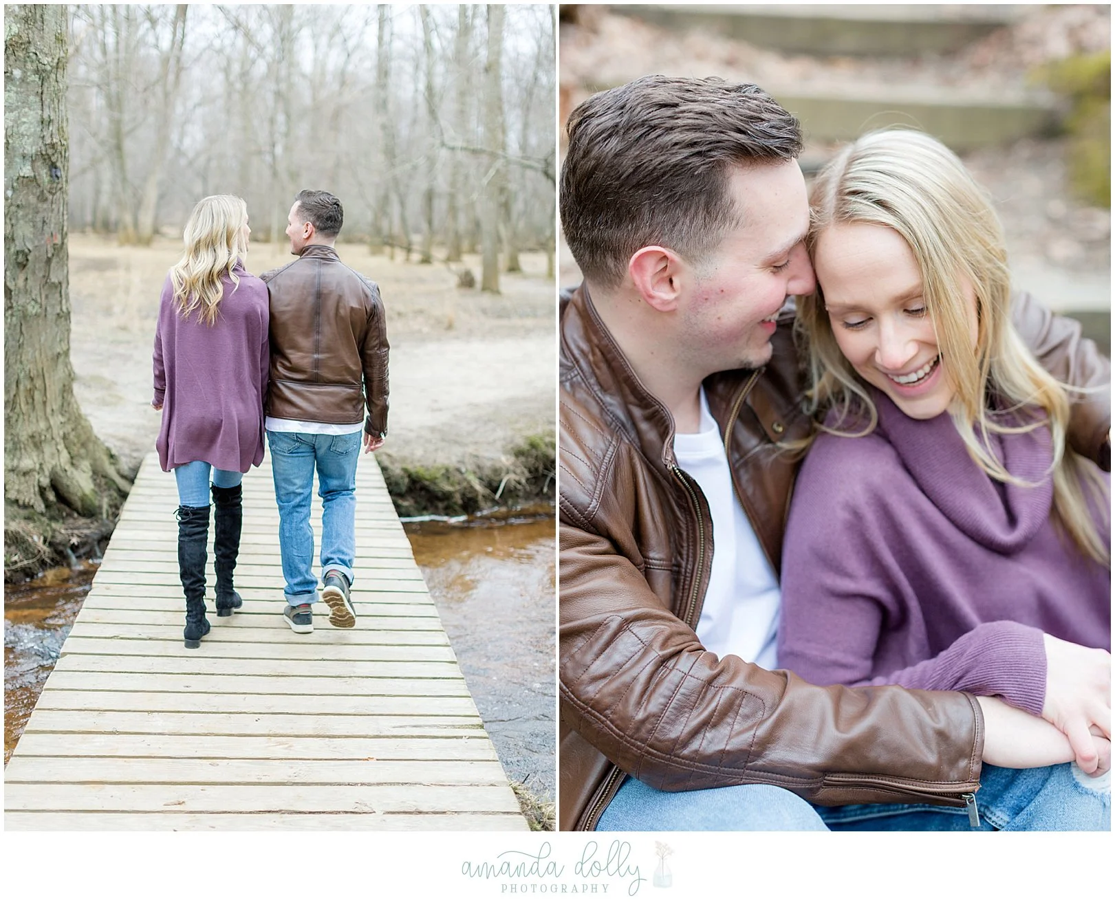 Allaire State Park Engagement Photography