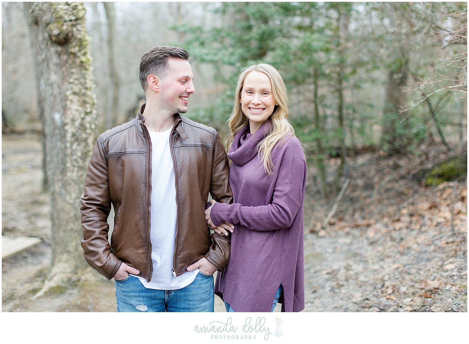 Allaire State Park Engagement Photography