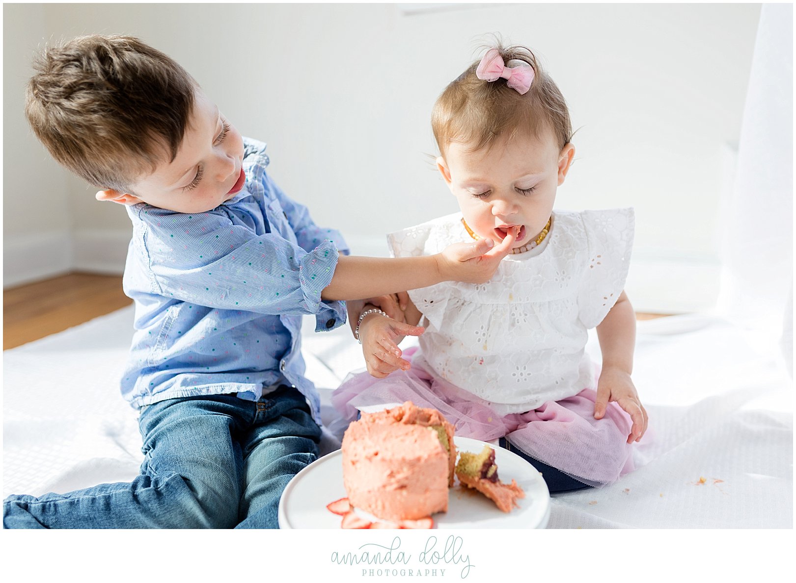 1st Birthday Cake Smash Photography