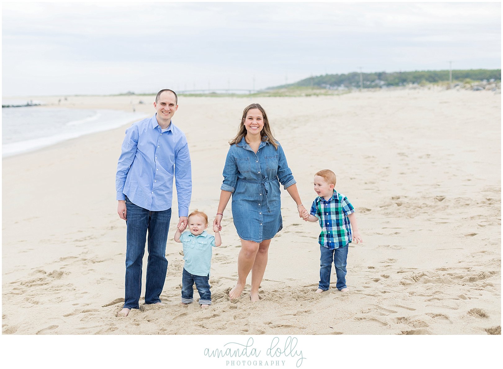 Sandy Hook Beach Family Photography