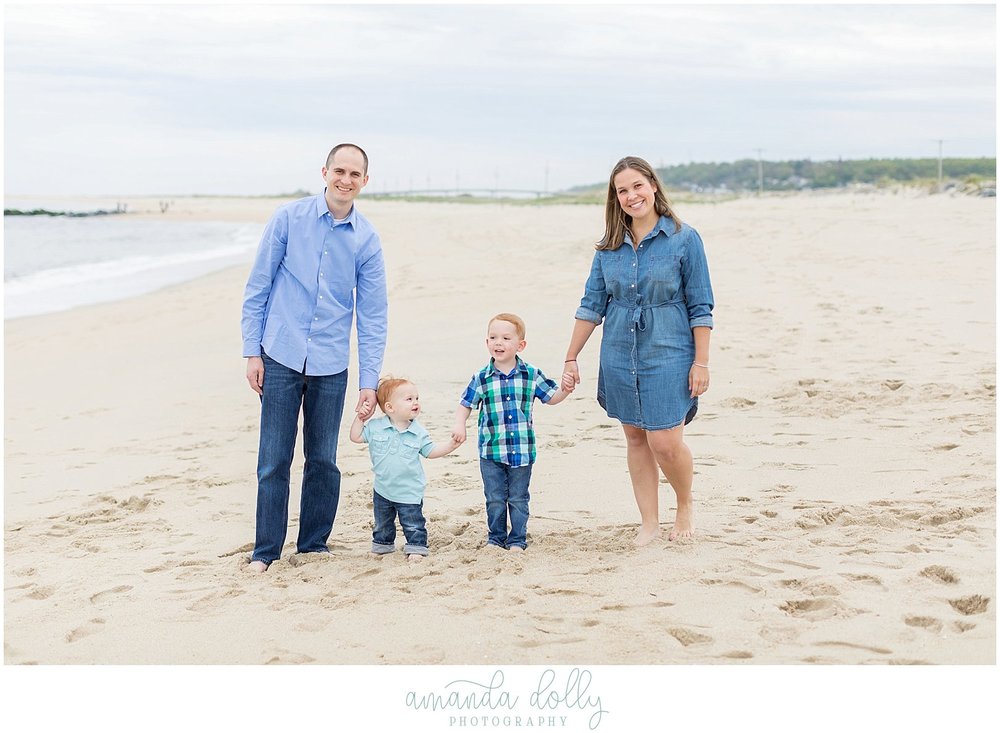 Sandy Hook Beach Family Photography