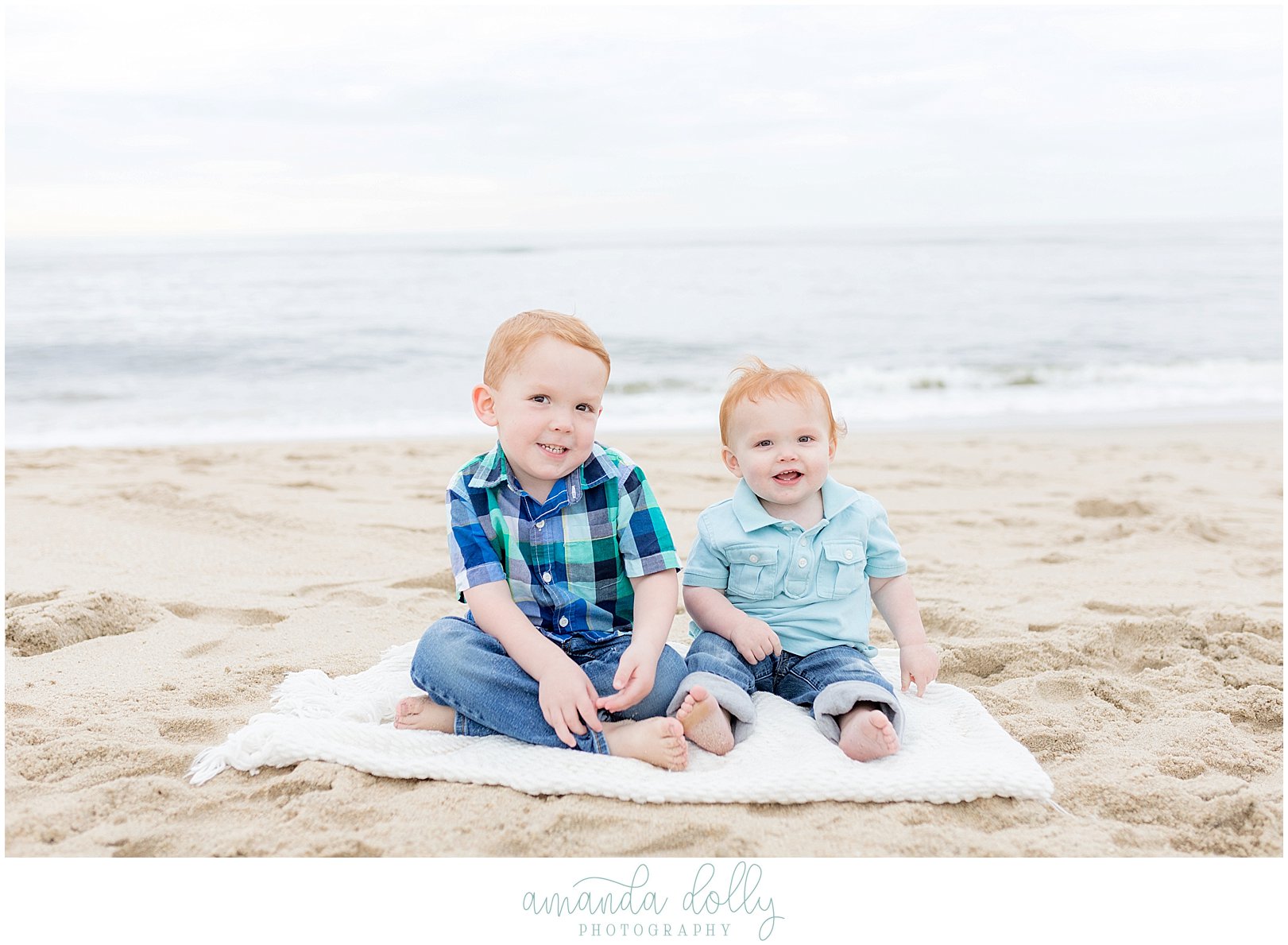 Sandy Hook Beach Family Photography