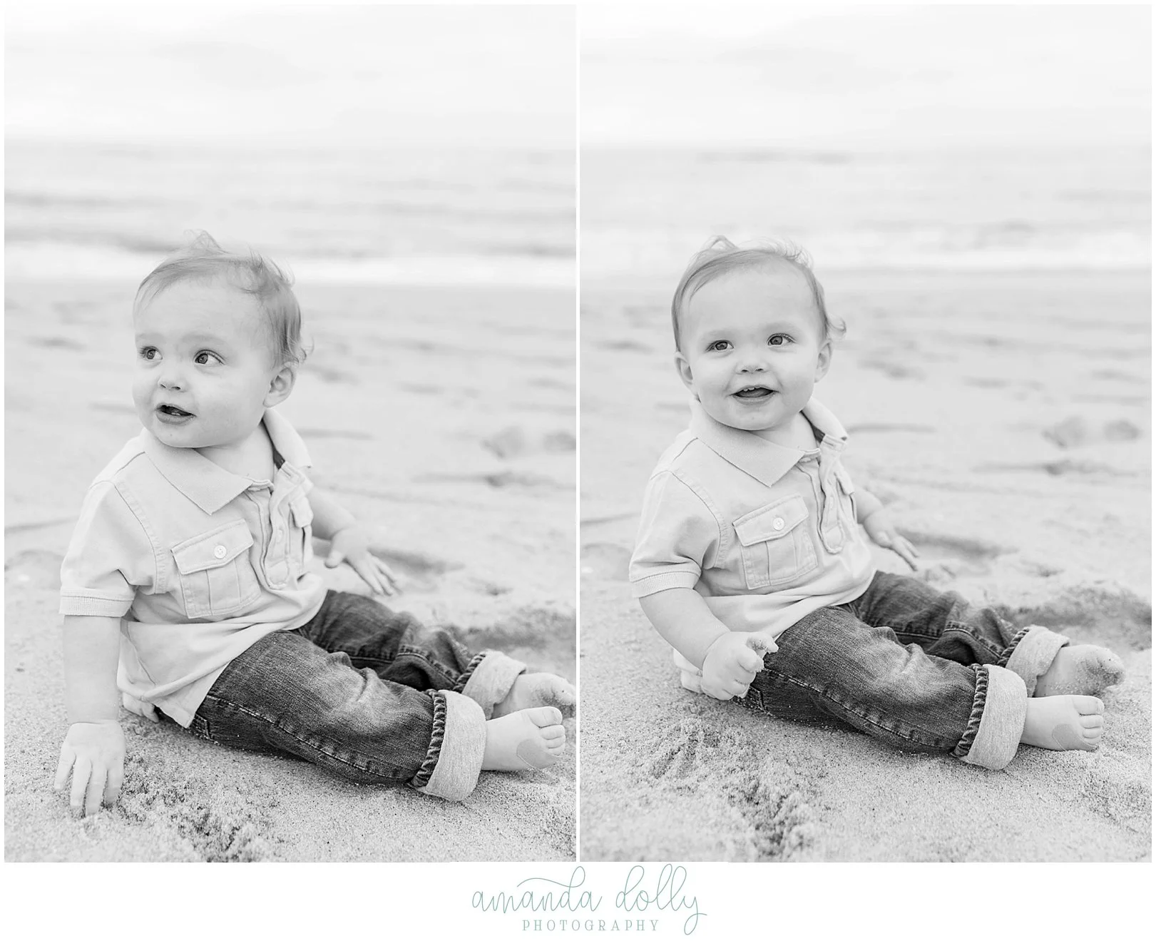 Sandy Hook Beach Family Photography