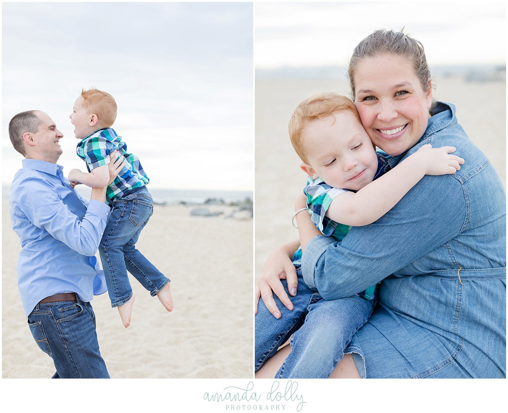 Sandy Hook Beach Family Photography