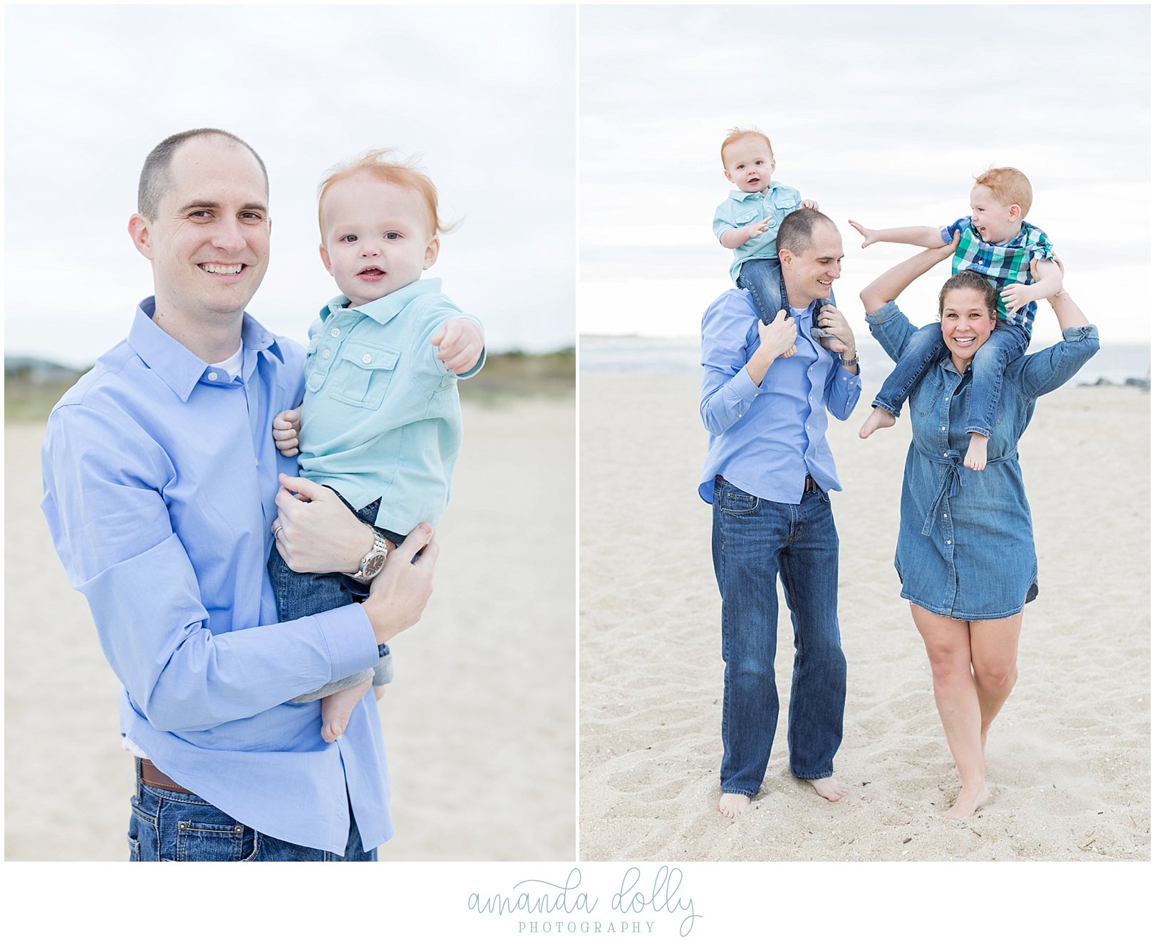 Sandy Hook Beach Family Photography