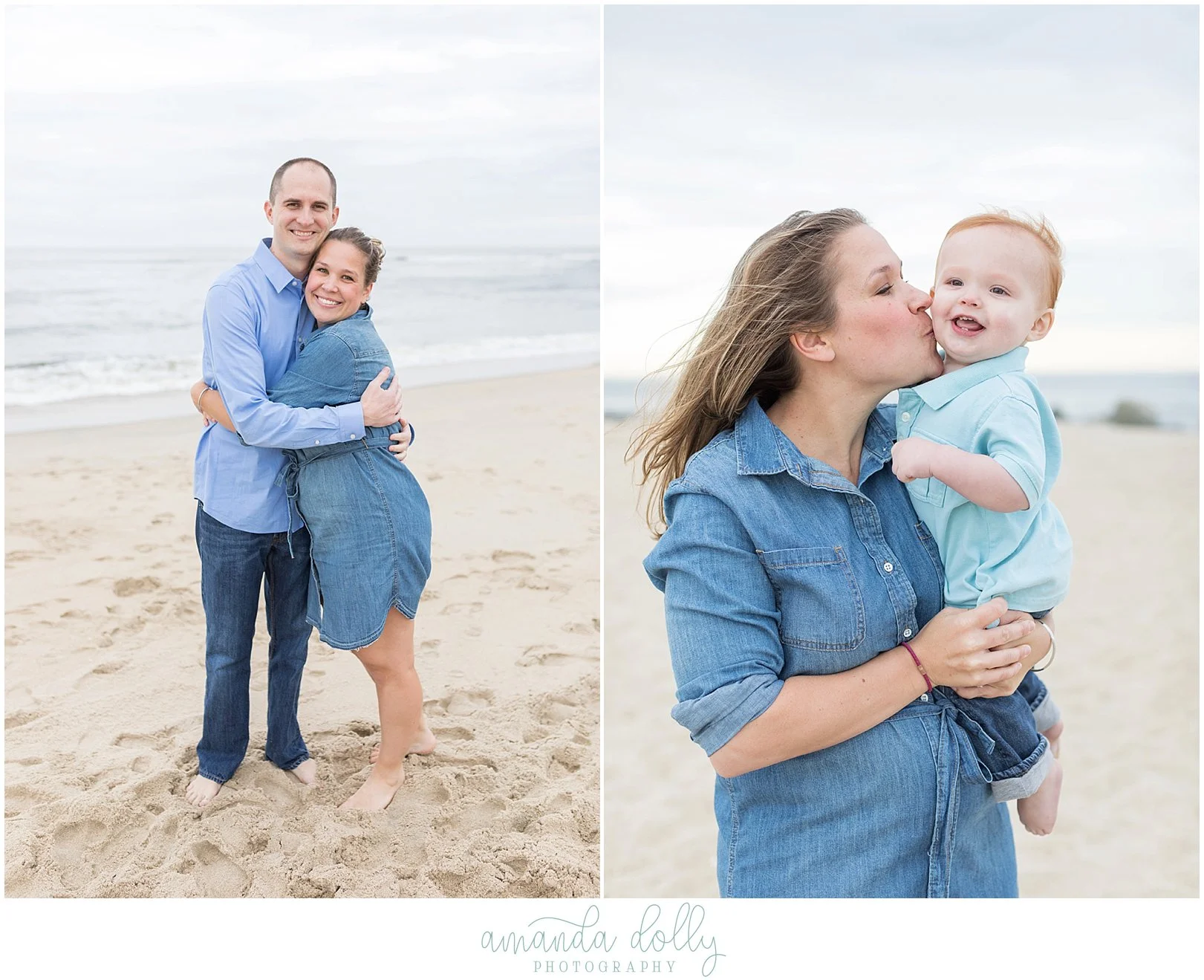 Sandy Hook Beach Family Photography