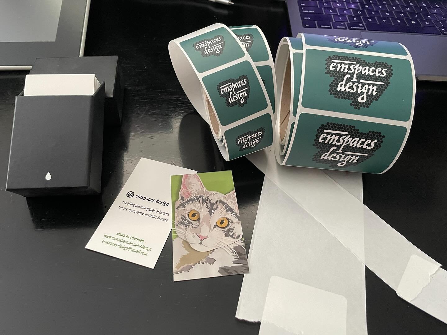 Made some recent upgrades to my branding and packaging. Everyone likes stickers :)
I’ve got a few open slots in my books for anyone looking for present idea or project development!
