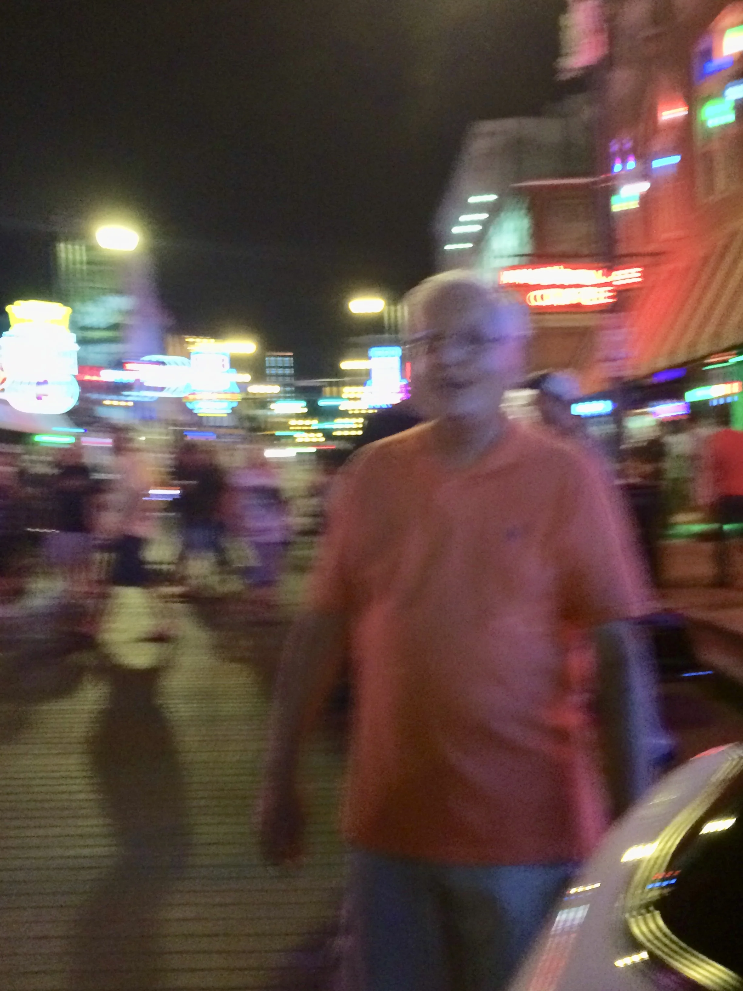 Blurry happiness, vivid memories